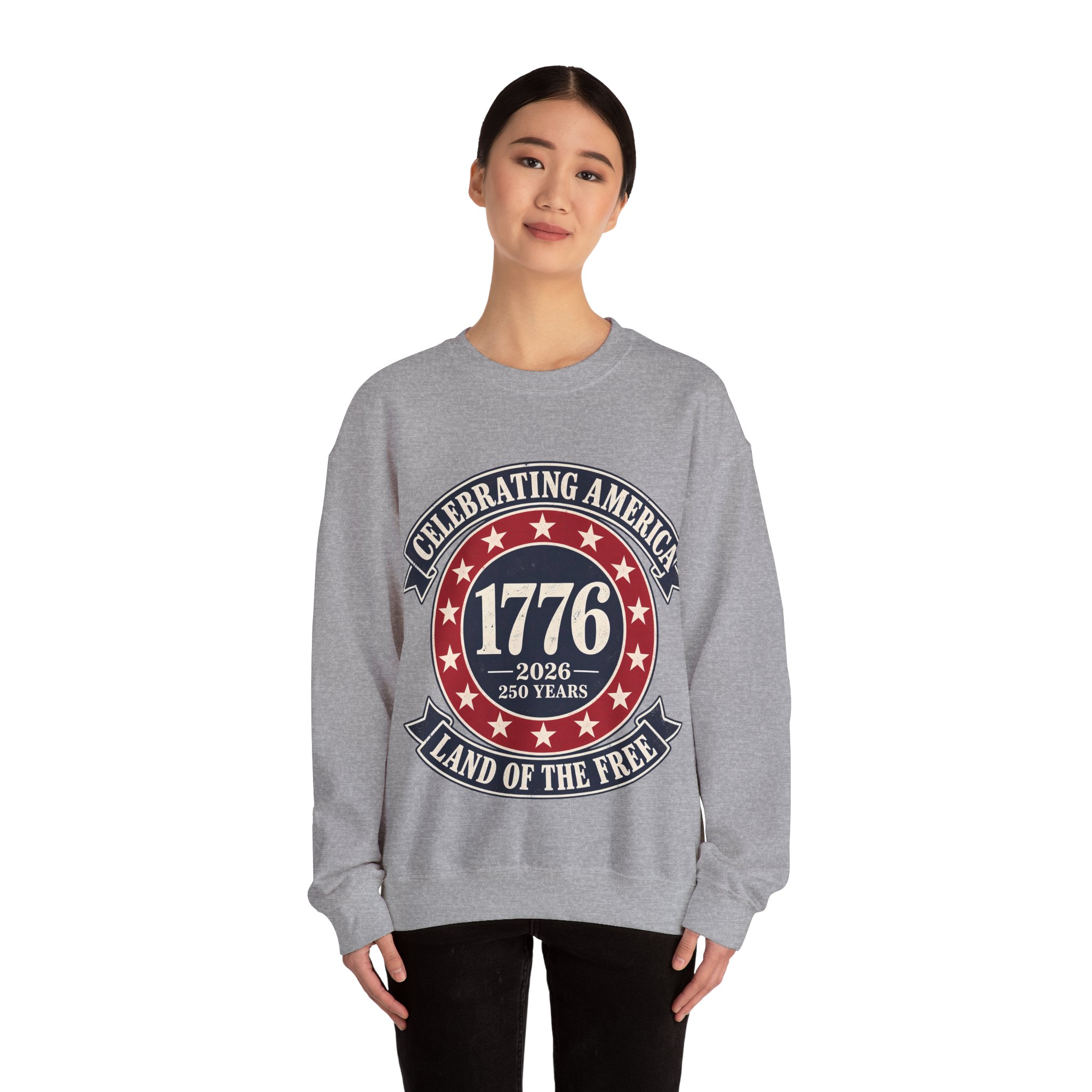 1776 to 2026, 250 Years of Freedom Crewneck Sweatshirt - Image 12