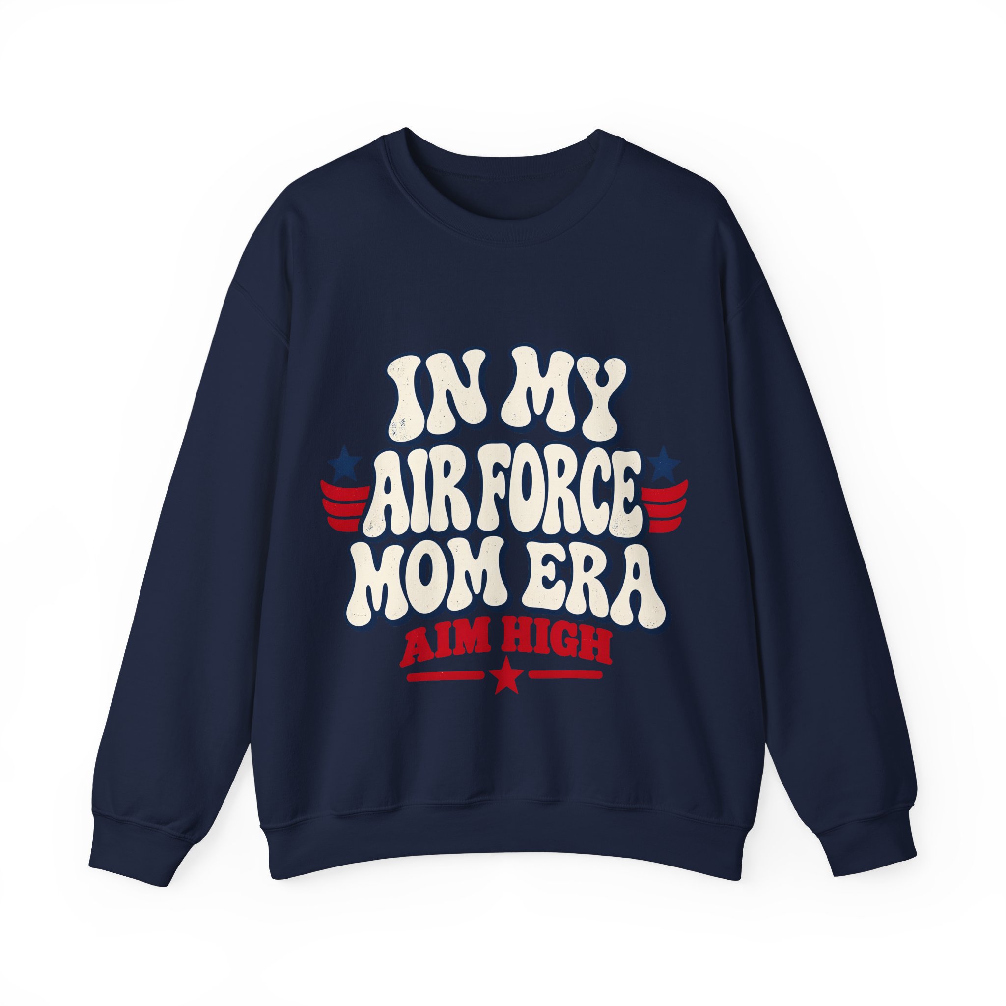 In My Air Force Mom Era Crewneck Sweatshirt - Image 5
