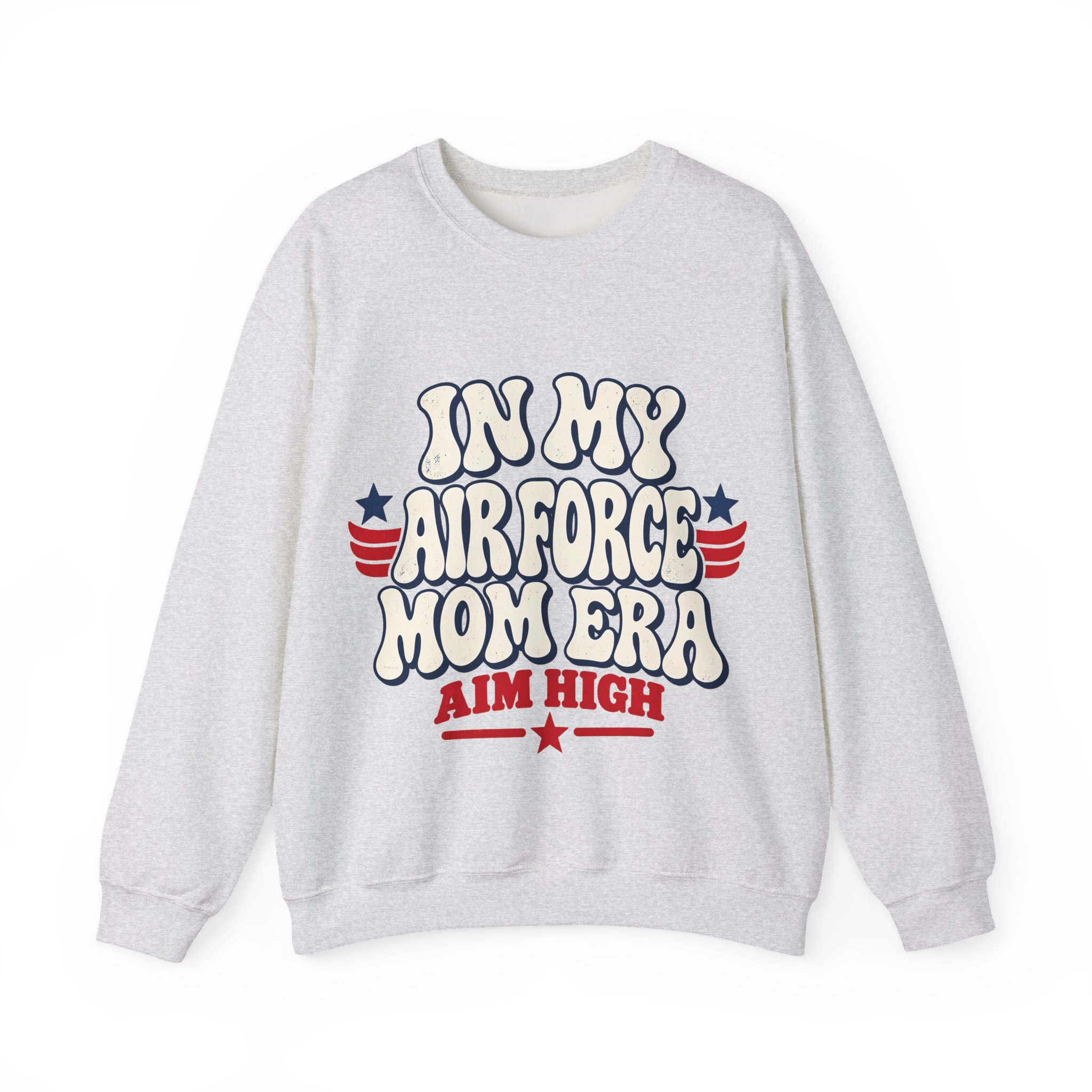 In My Air Force Mom Era Crewneck Sweatshirt - Image 11