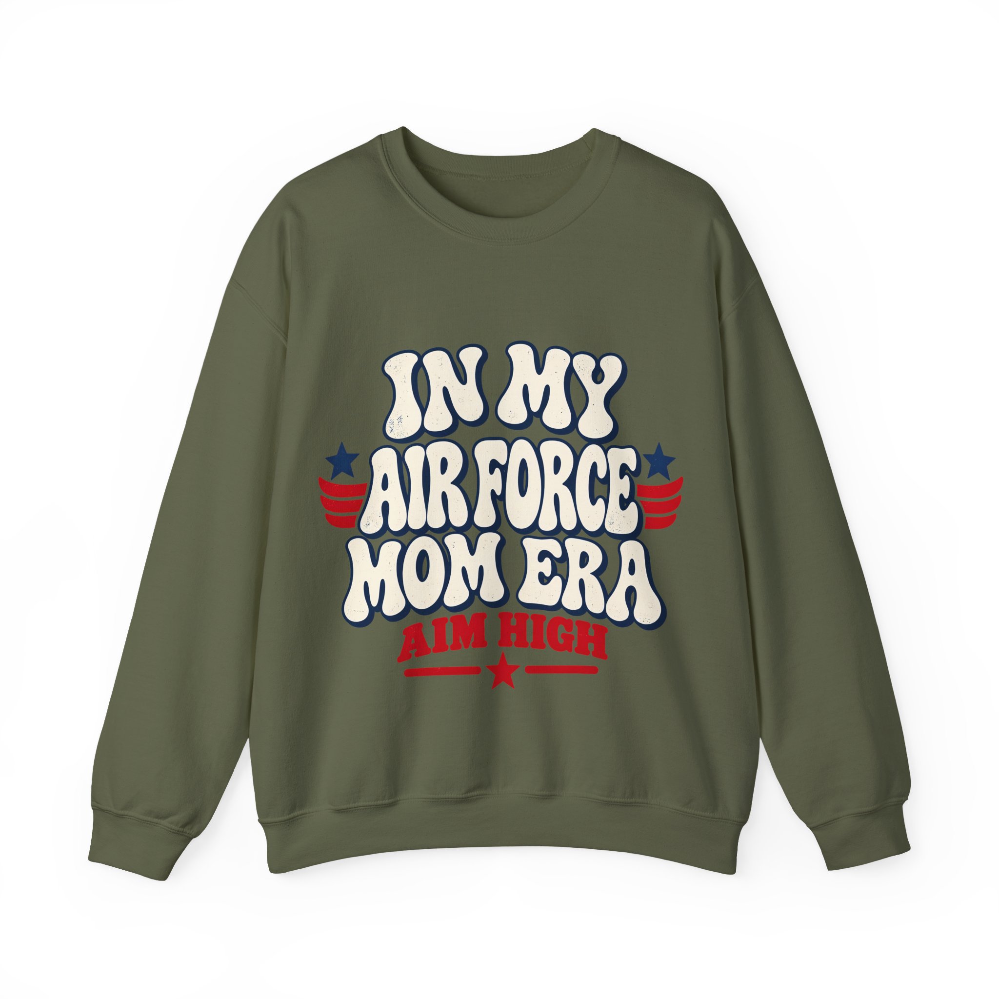 In My Air Force Mom Era Crewneck Sweatshirt - Image 8