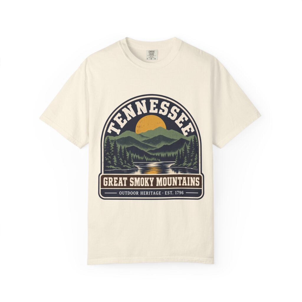 Tennessee Great Smoky Mountains Comfort Colors Tee