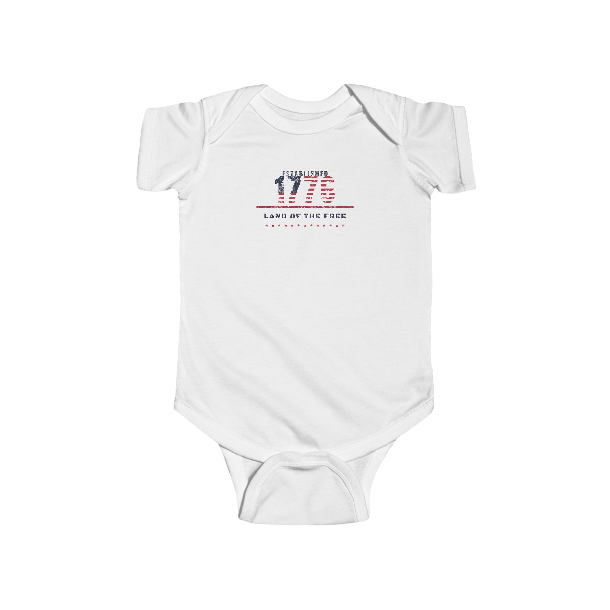 Established 1776 Baby Bodysuit