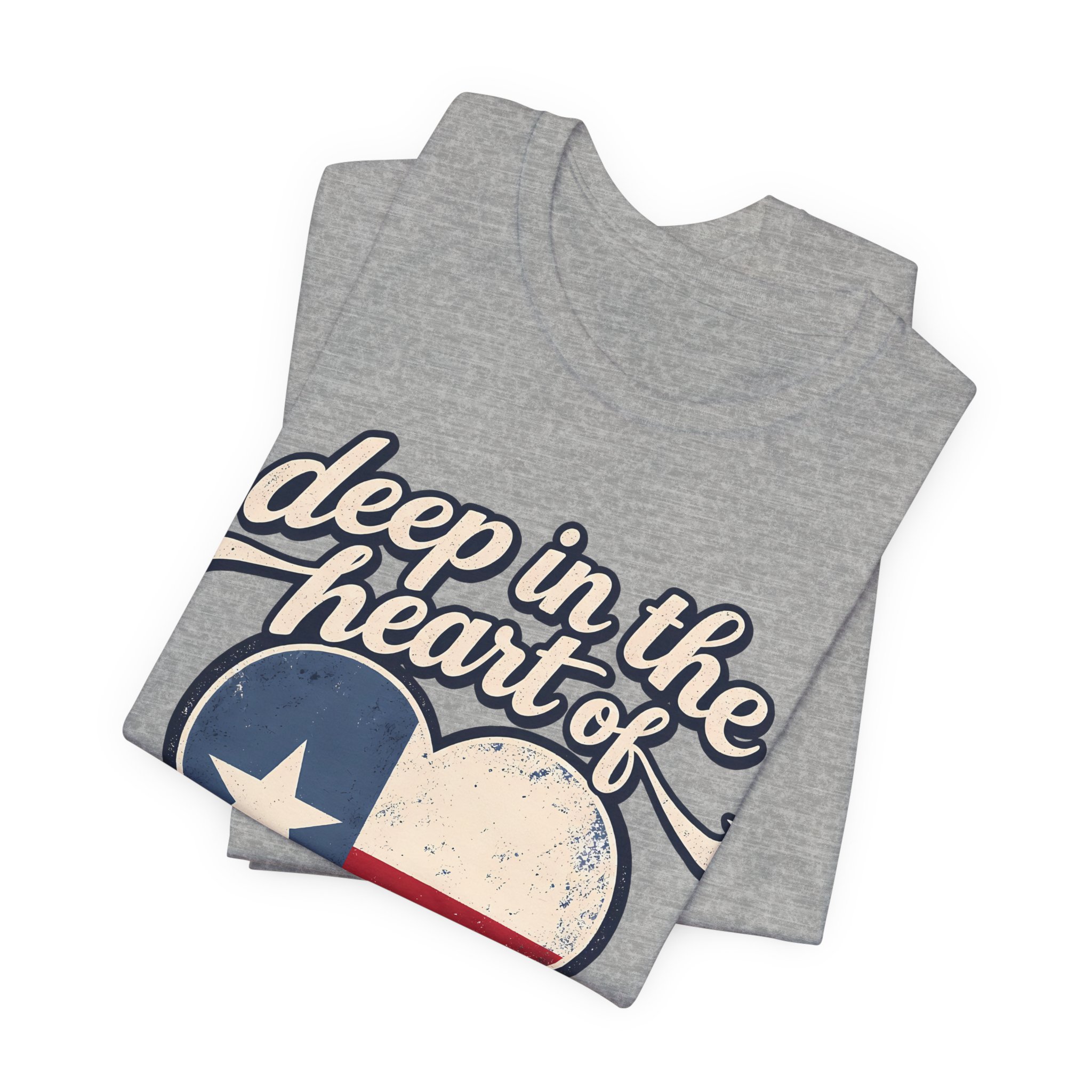 Deep in the Heart of Texas Soft Cotton Tee - Image 4