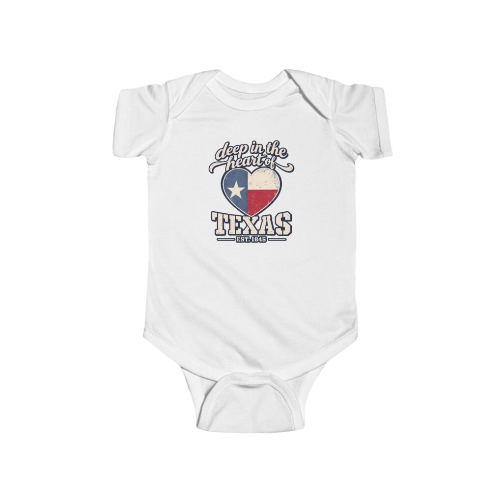 Deep in the Heart of Texas Baby Bodysuit