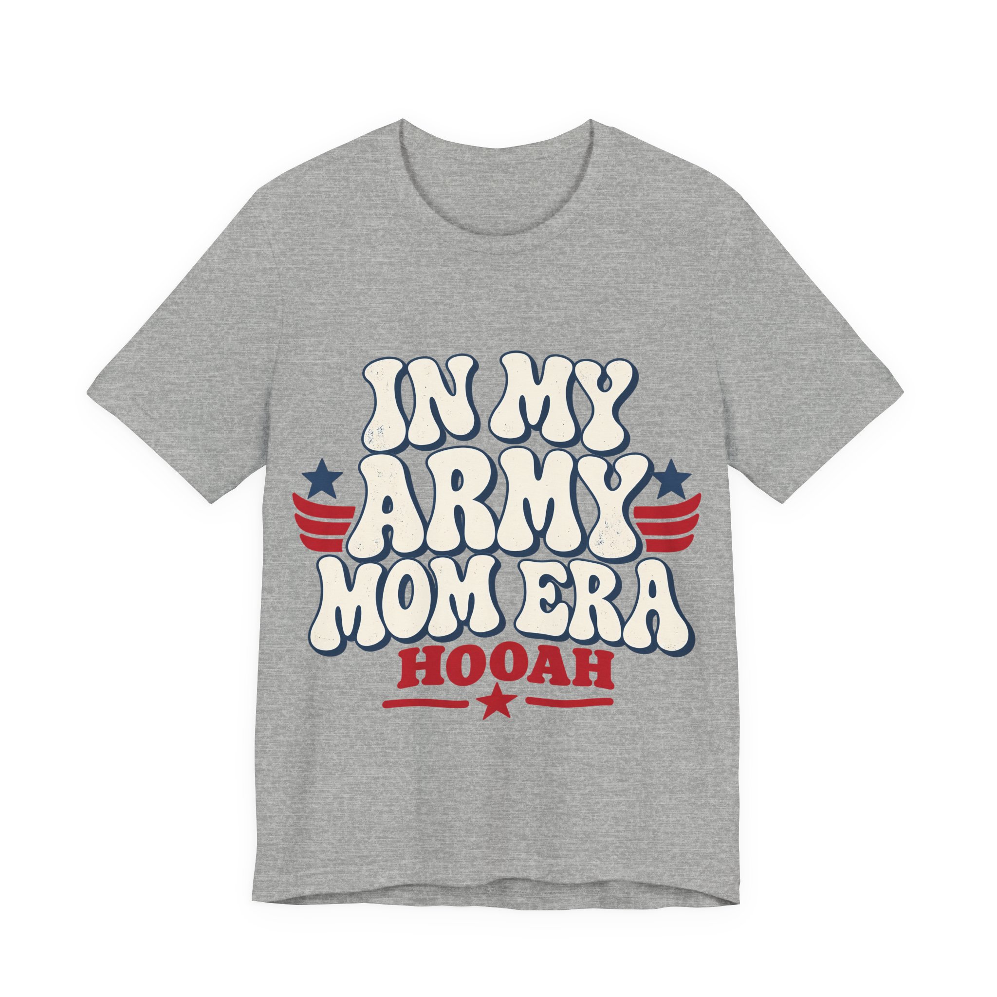 In My Army Mom Era Soft Cotton Tee - Image 11