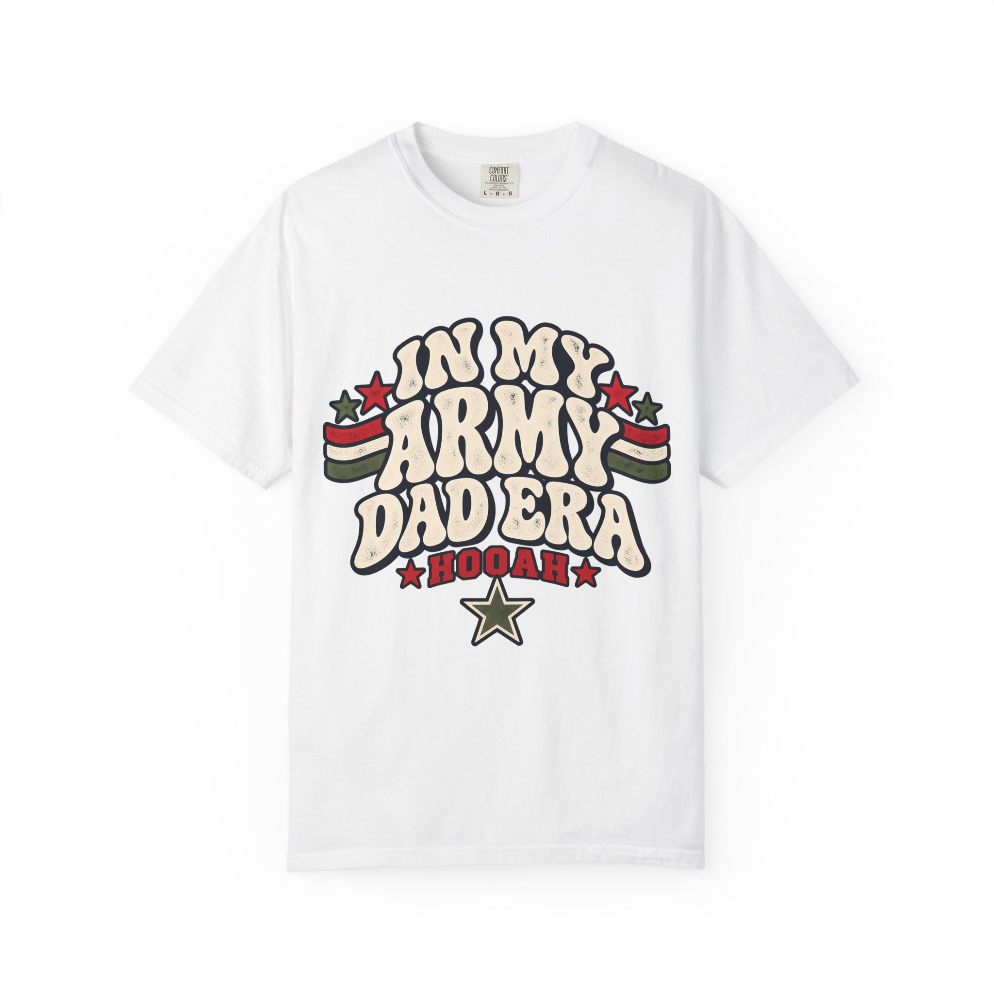 In My Army Dad Era Comfort Colors Tee - Image 10