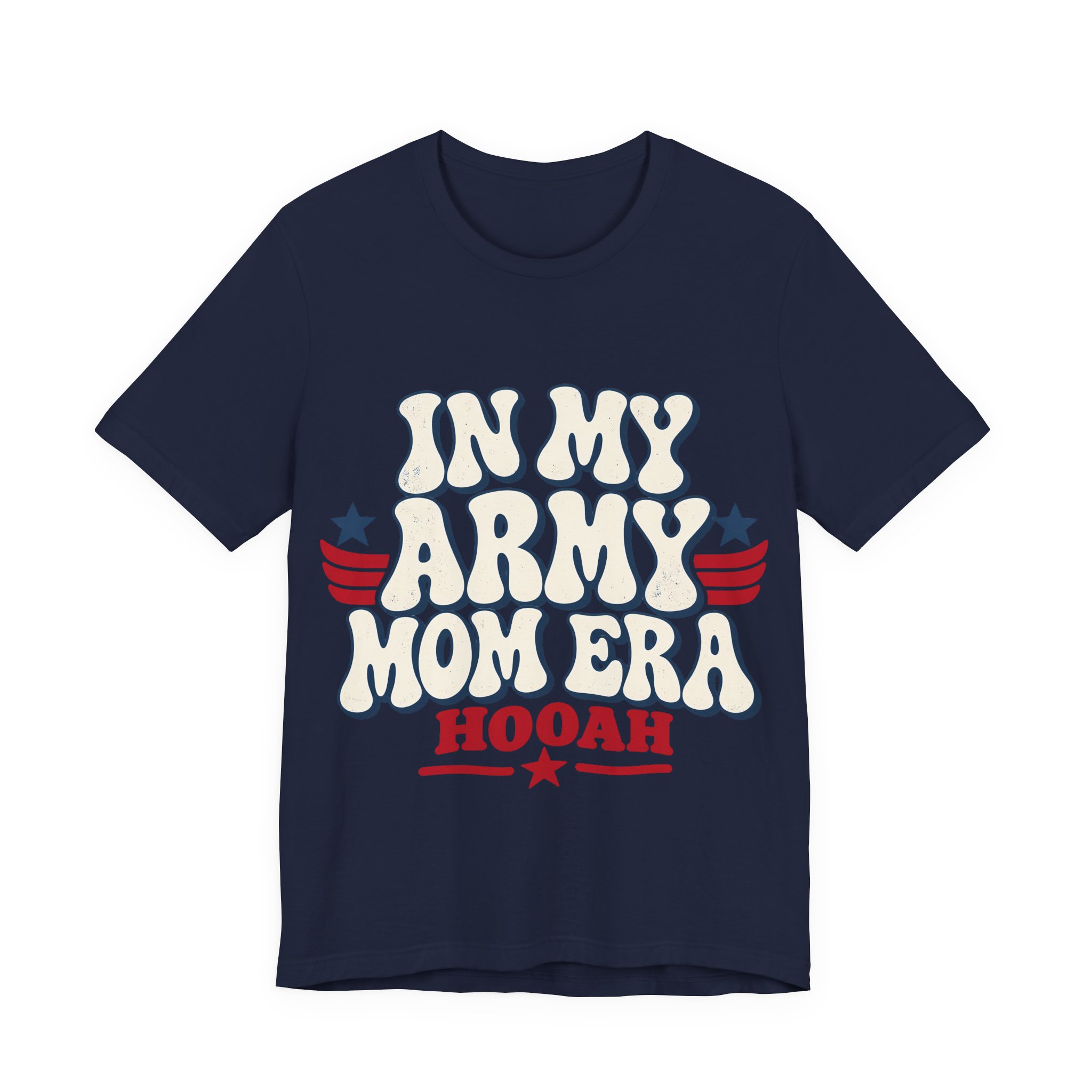 In My Army Mom Era Soft Cotton Tee - Image 5