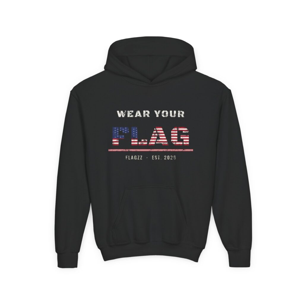 Wear Your Flag Youth Hoodie