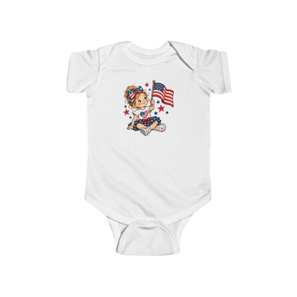 Little Patriot Baby Bodysuit