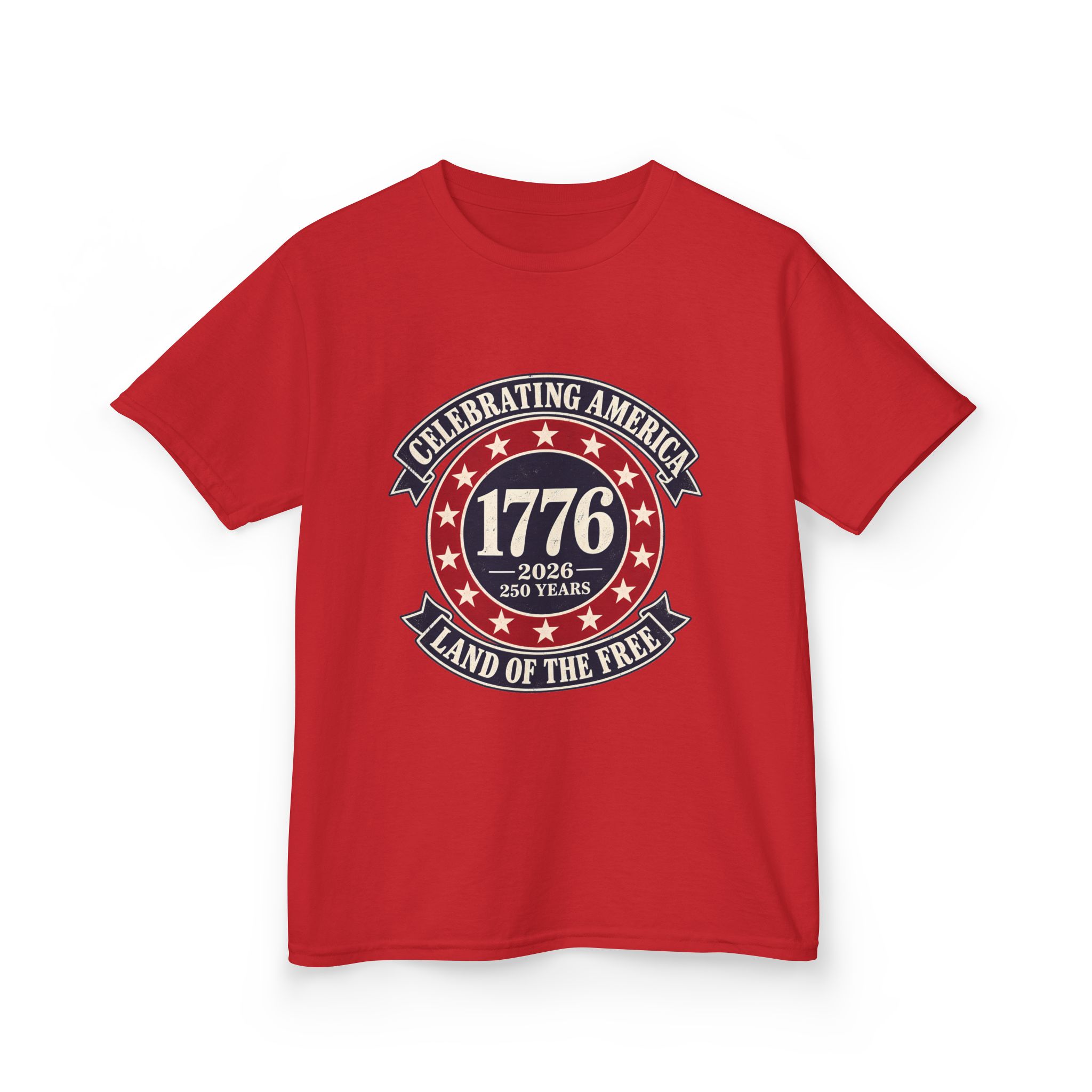 1776 to 2026, 250 Years of Freedom Kids Tee - Image 31