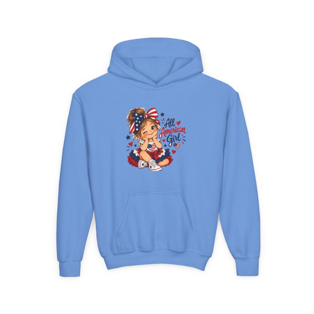 All American Girl Youth Hoodie