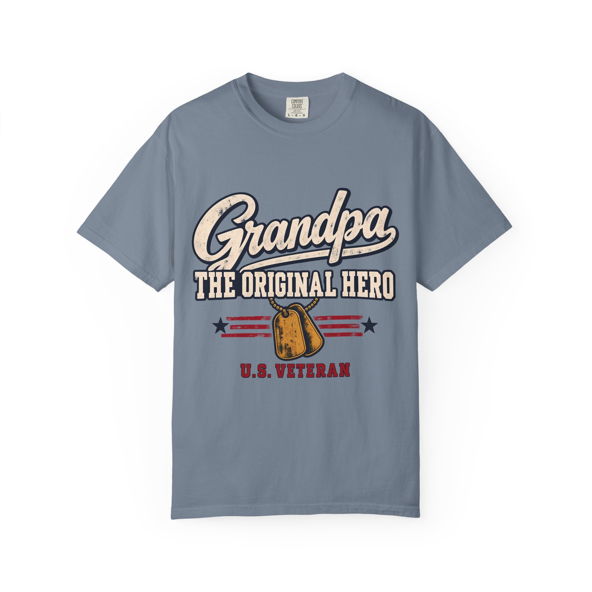 Grandpa, The Original Hero Comfort Colors Tee