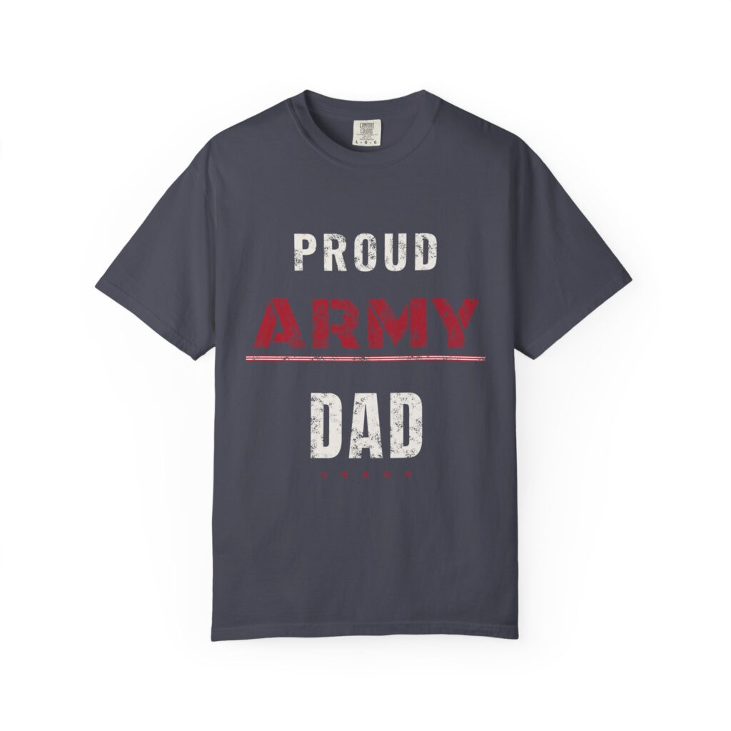 Proud Army Dad Comfort Colors Tee