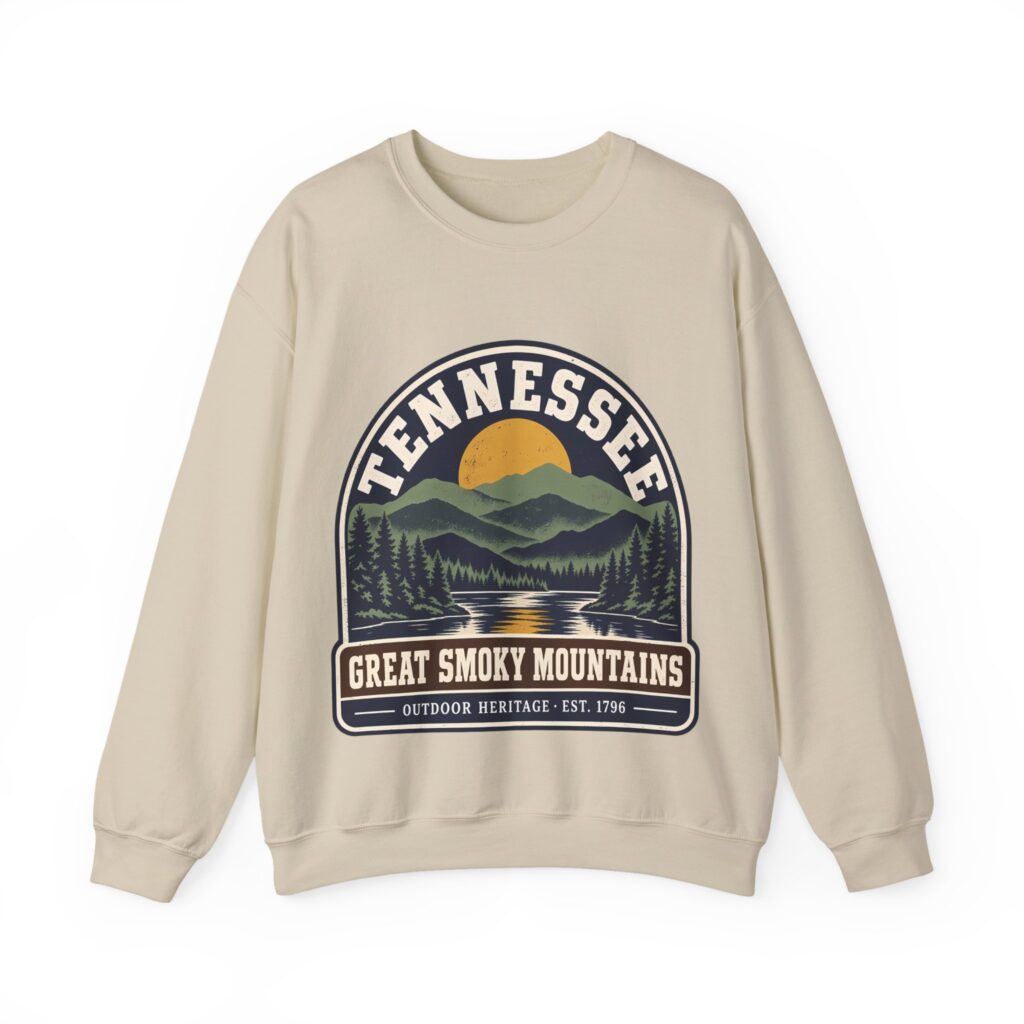 Tennessee Great Smoky Mountains Crewneck Sweatshirt