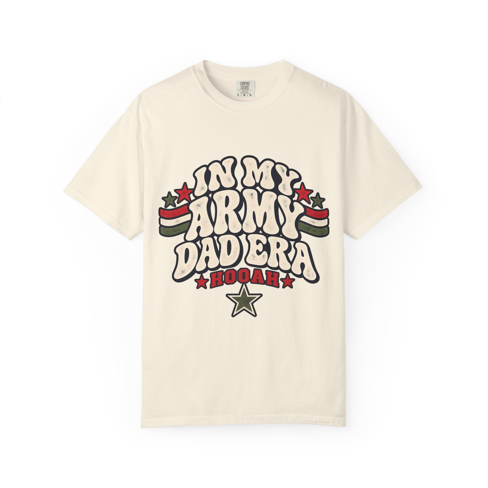 In My Army Dad Era Comfort Colors Tee - Image 9