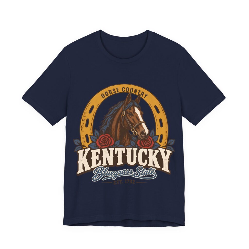 Kentucky Horse Country Soft Cotton Tee