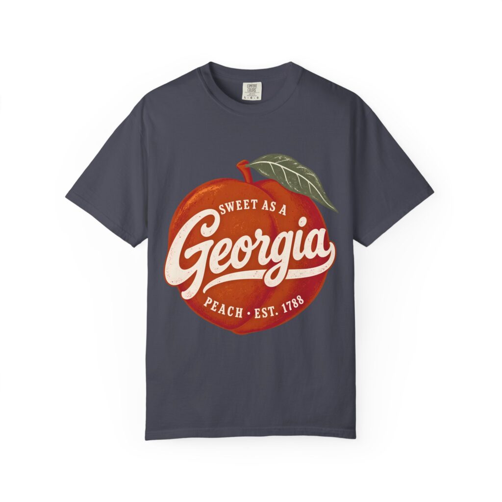 Sweet as a Georgia Peach Comfort Colors Tee