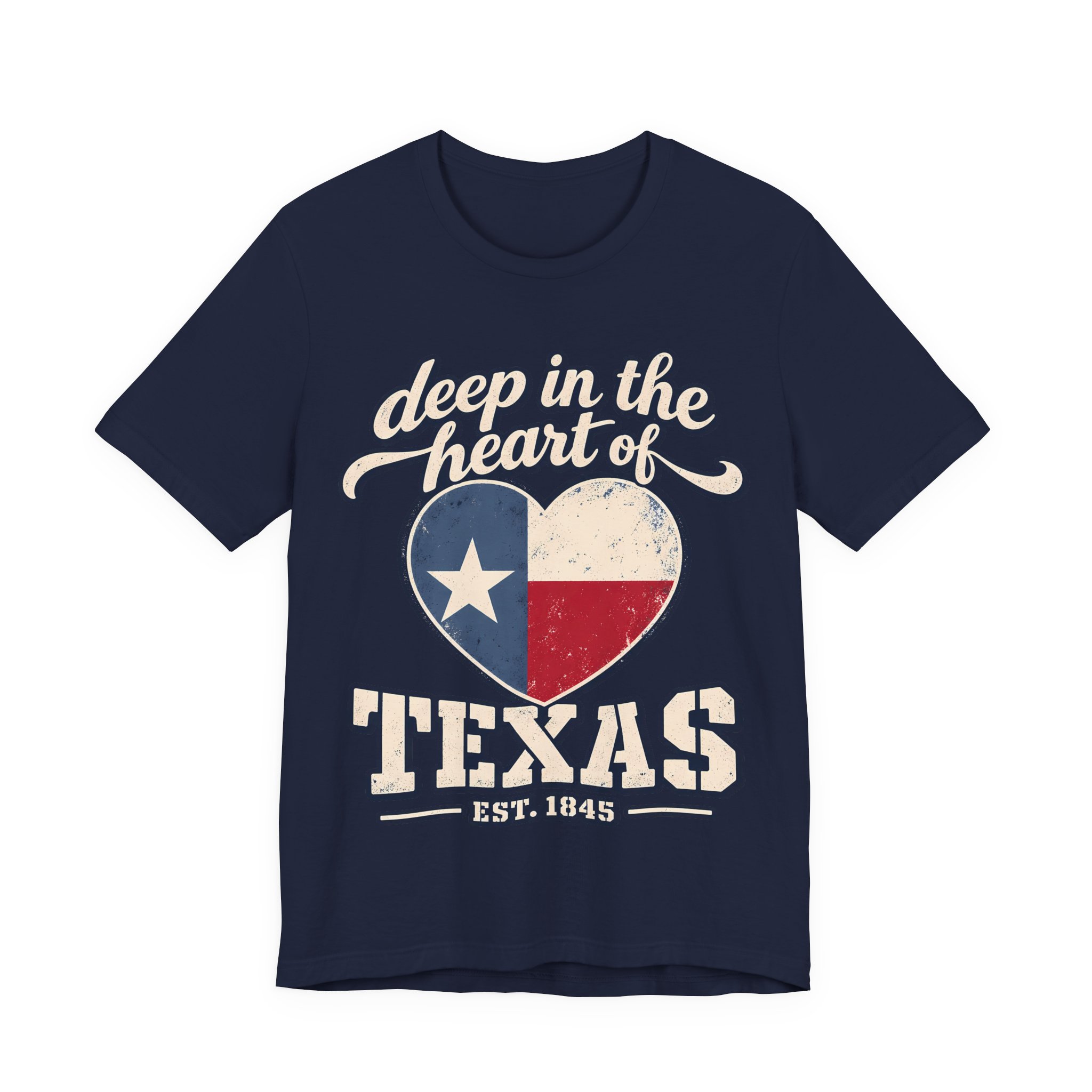 Deep in the Heart of Texas Soft Cotton Tee - Image 5