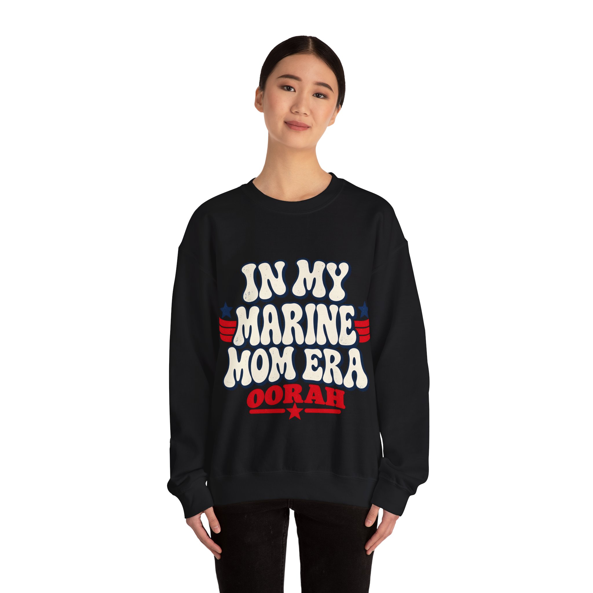 In My Marine Mom Era Crewneck Sweatshirt - Image 12