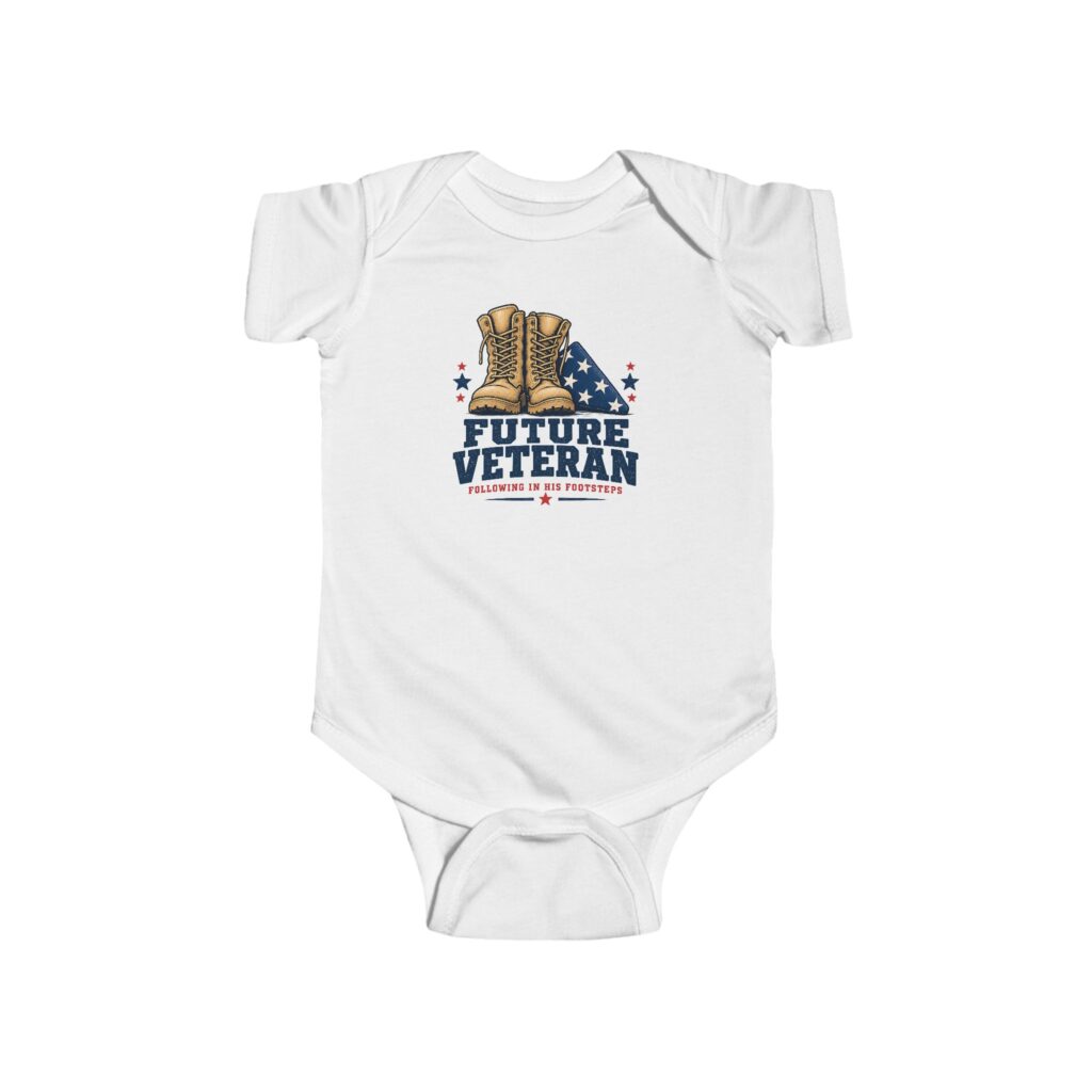 Future Veteran Baby Bodysuit