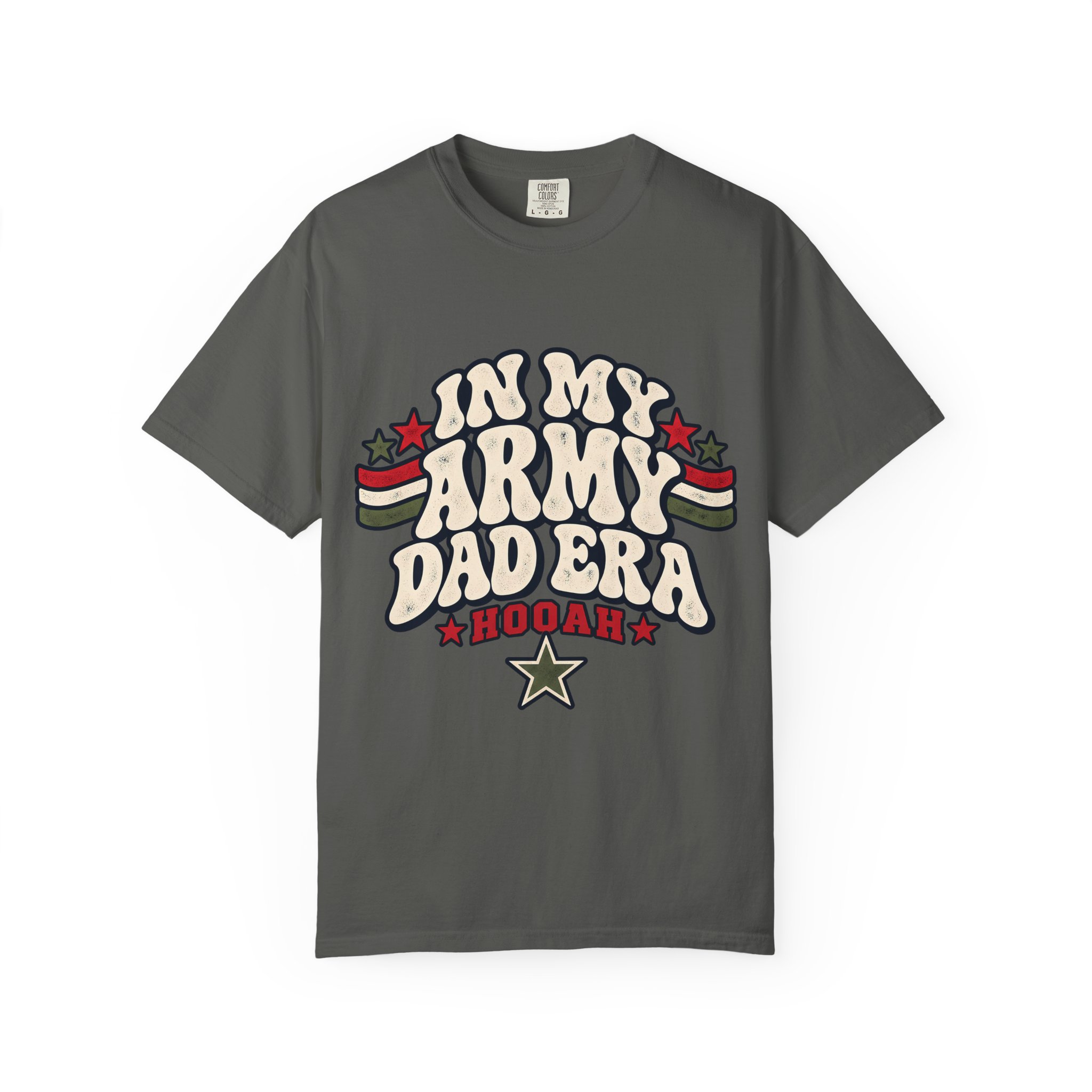 In My Army Dad Era Comfort Colors Tee - Image 6