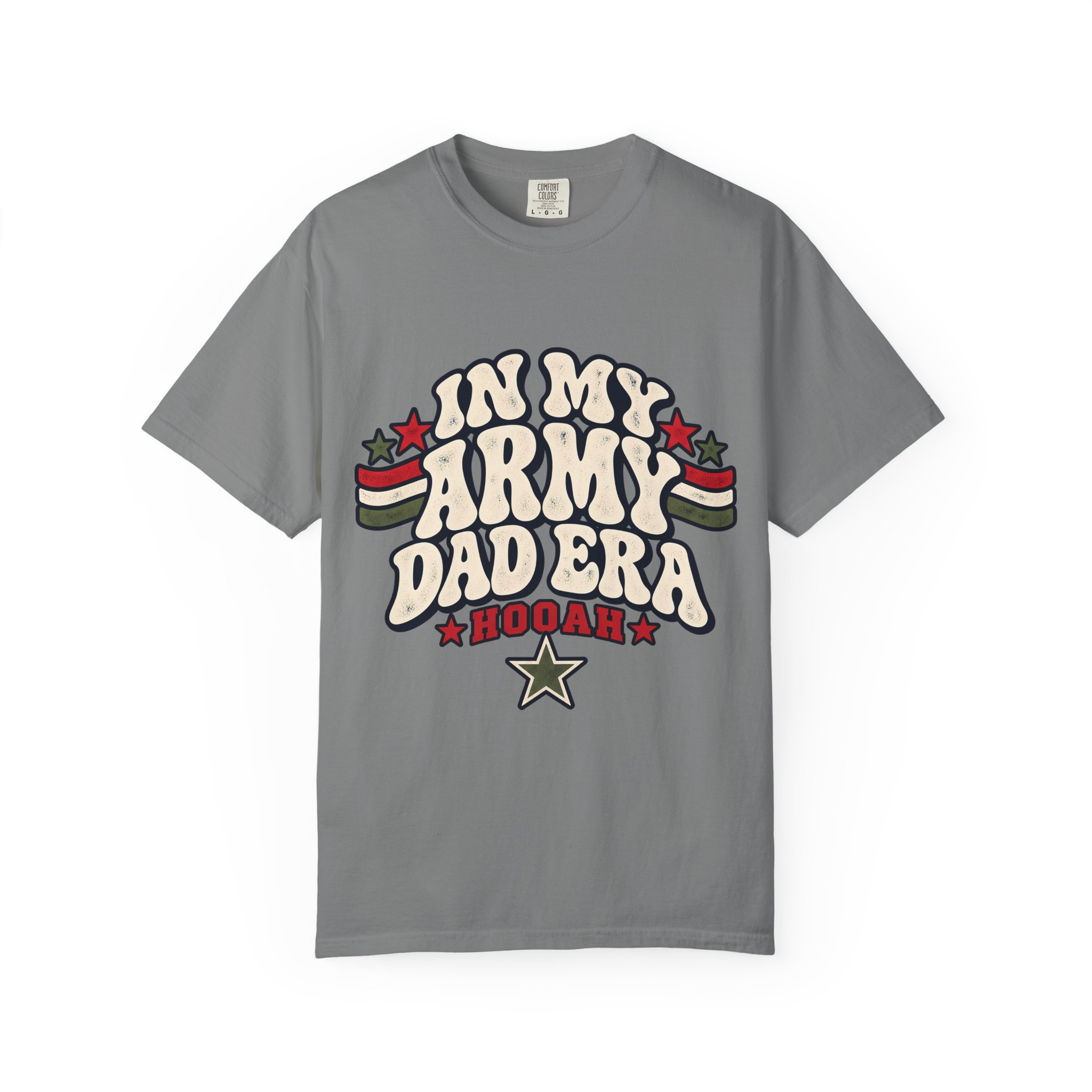 In My Army Dad Era Comfort Colors Tee - Image 11