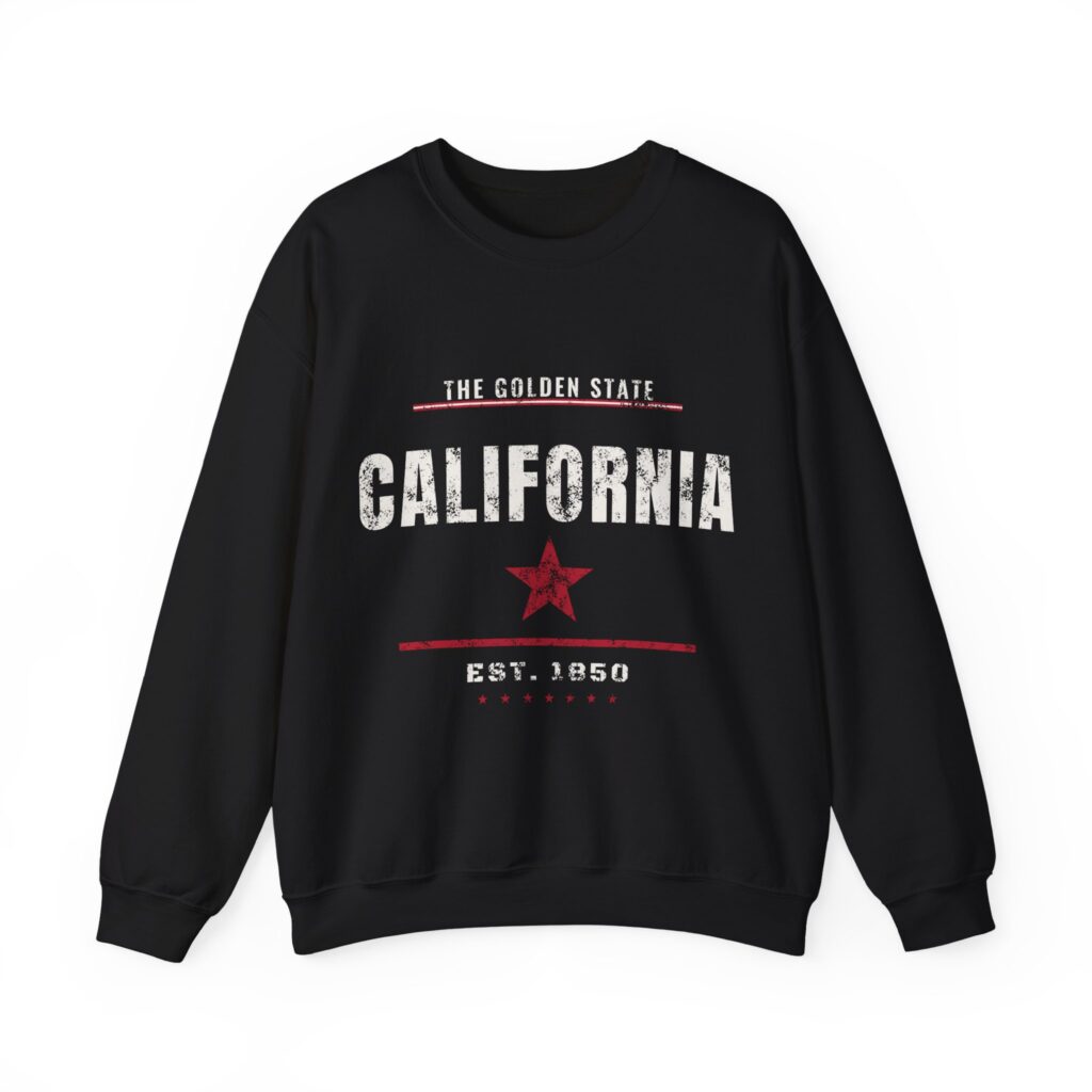 California Golden State Crewneck Sweatshirt