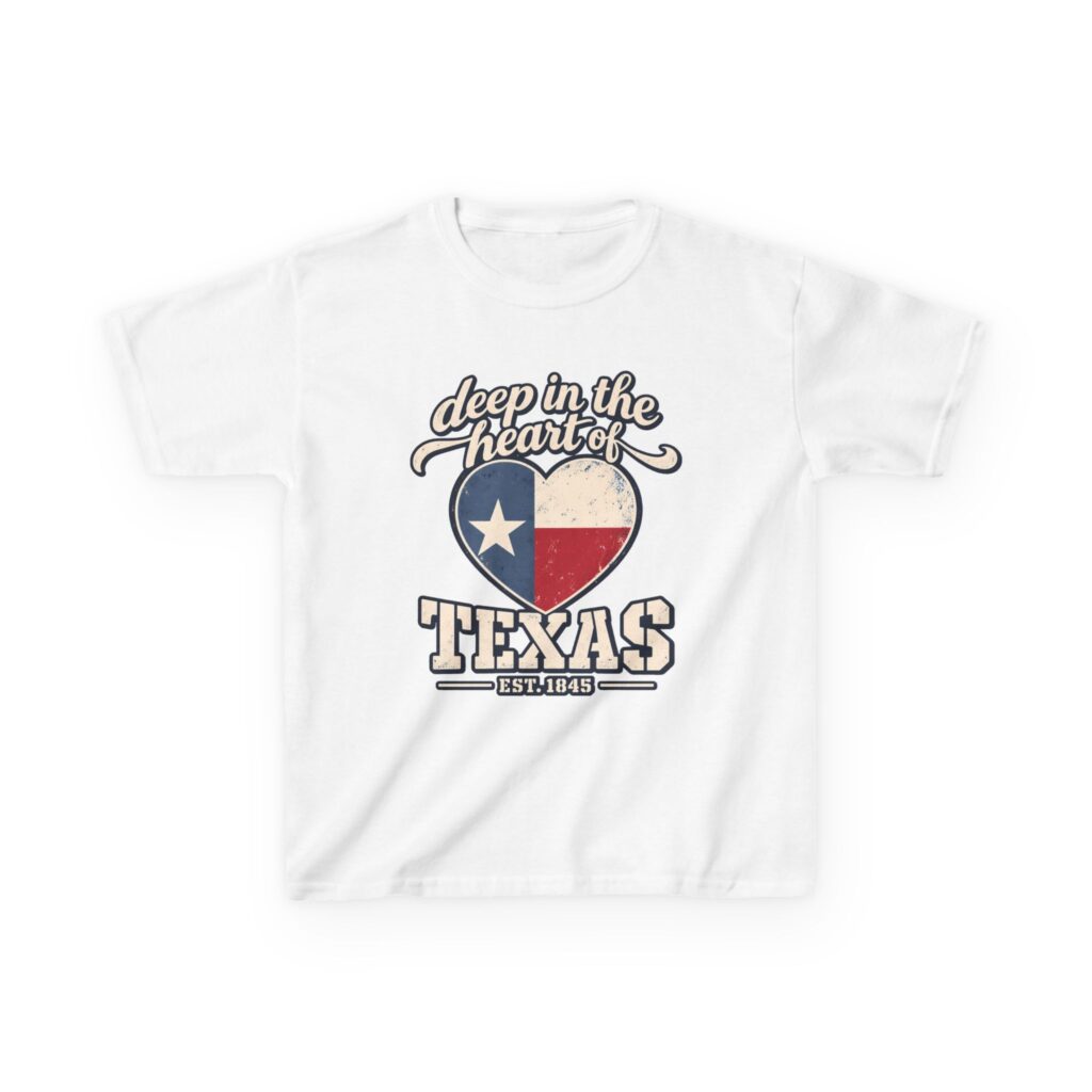 Deep in the Heart of Texas Kids Tee