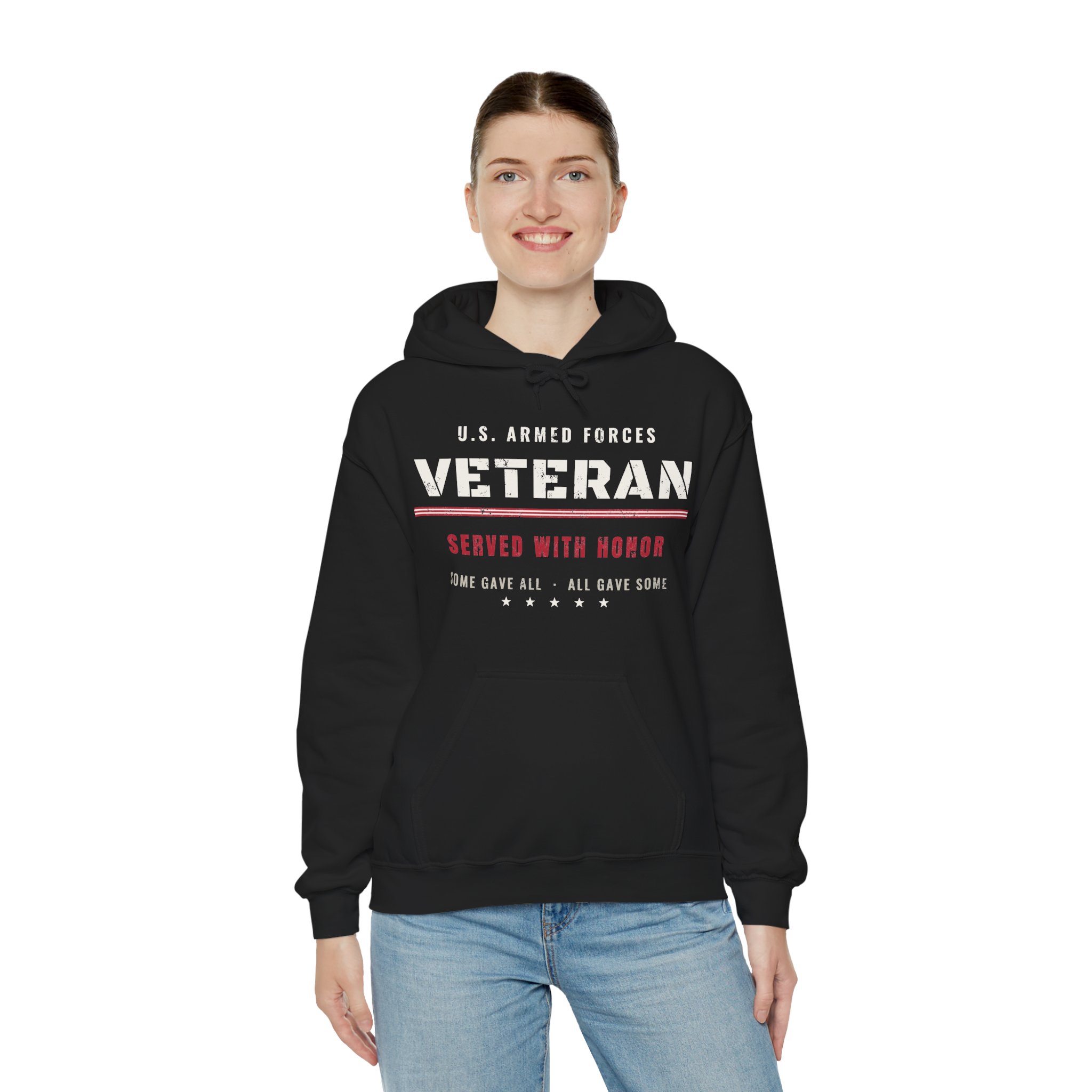 Veteran Served With Honor Hoodie - Image 12