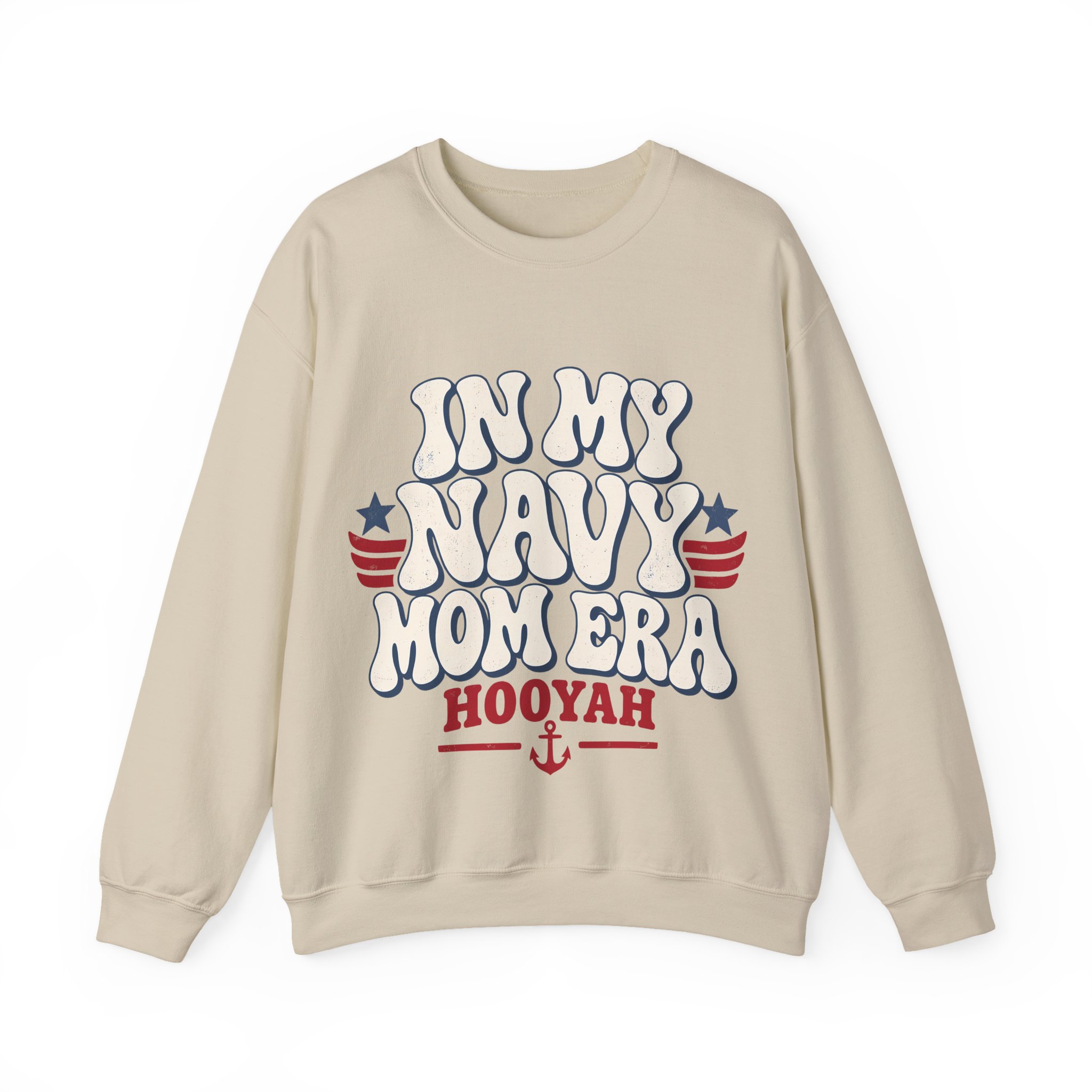 In My Navy Mom Era Crewneck Sweatshirt - Image 8