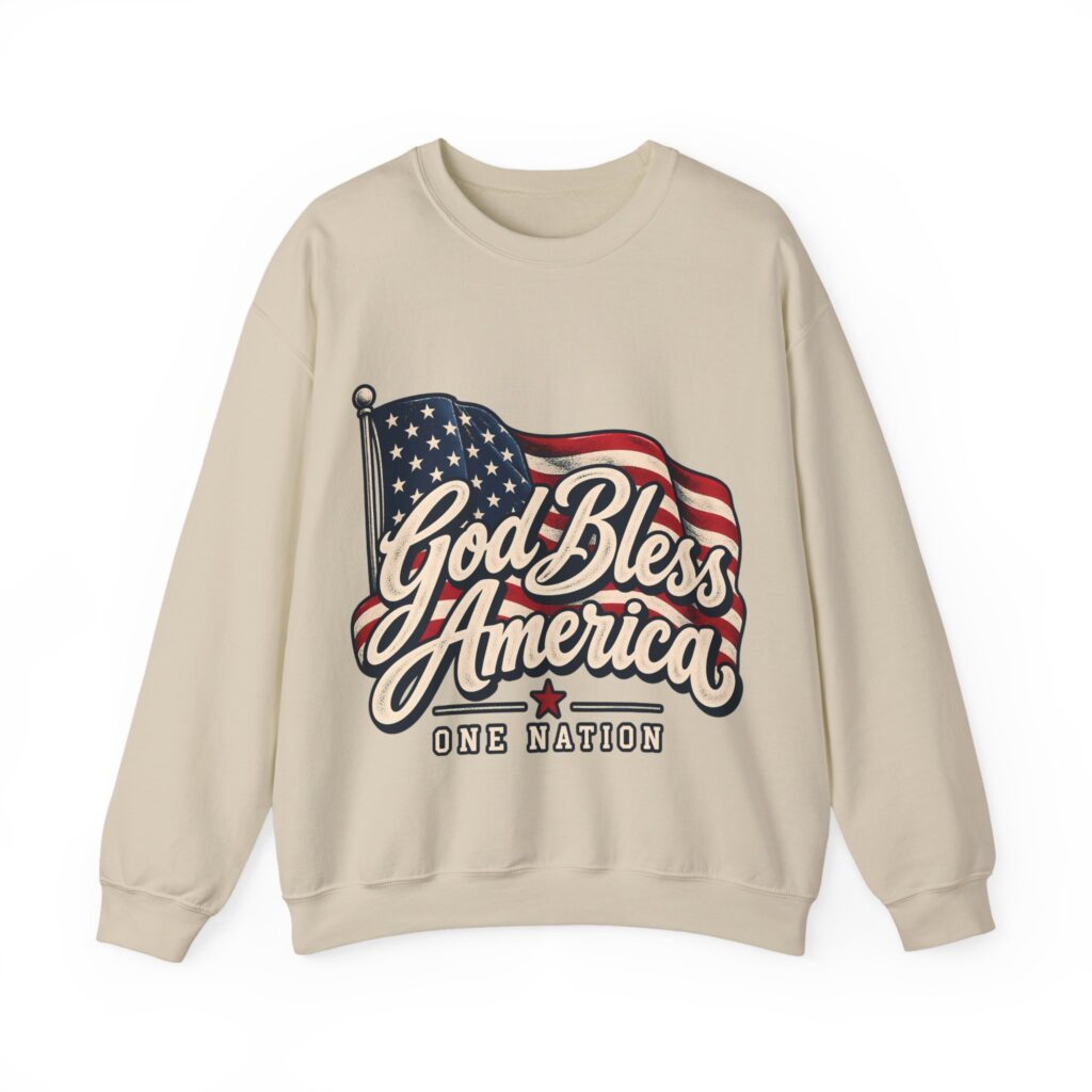God Bless America Crewneck Sweatshirt