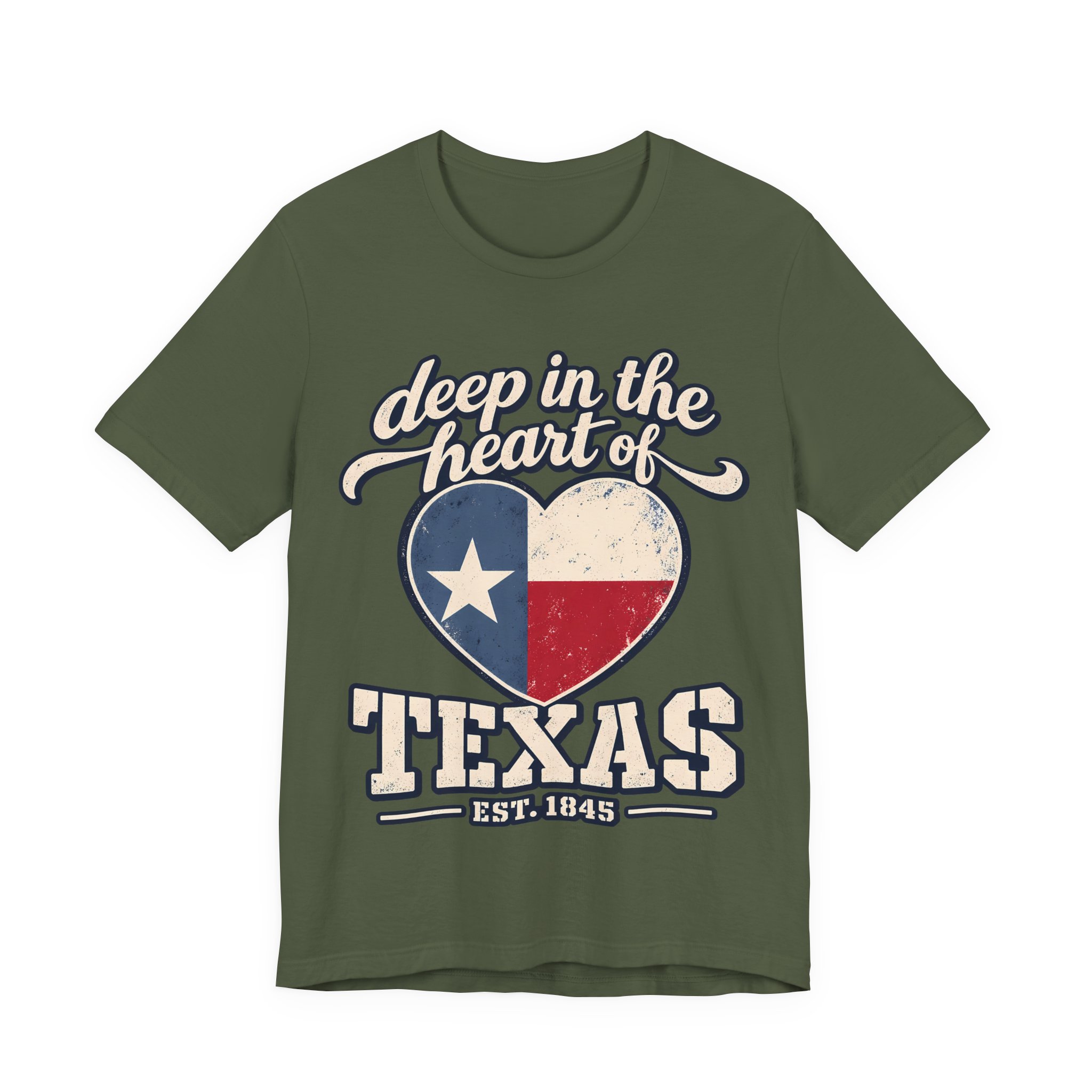 Deep in the Heart of Texas Soft Cotton Tee - Image 9