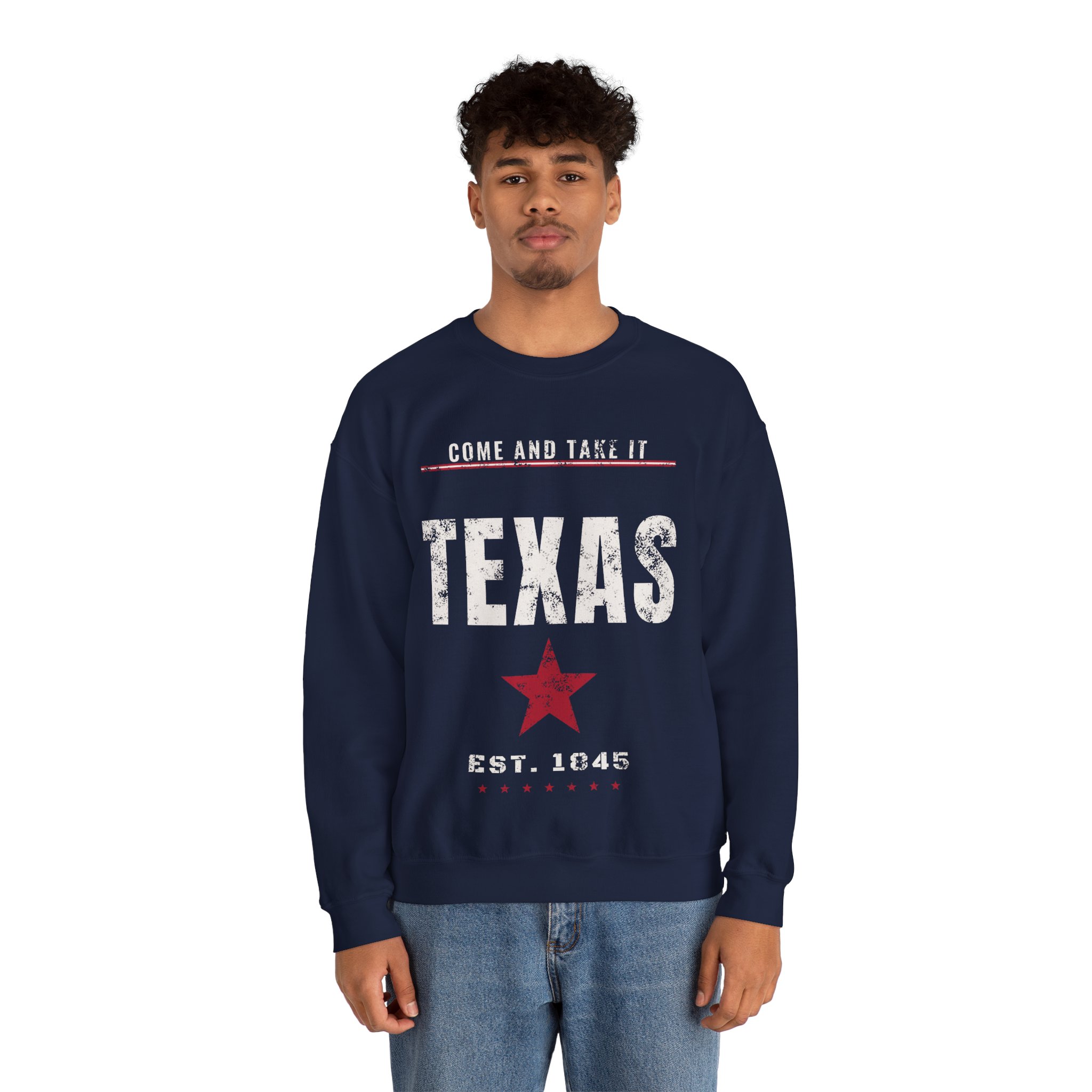 Texas Come and Take It Crewneck Sweatshirt - Image 2