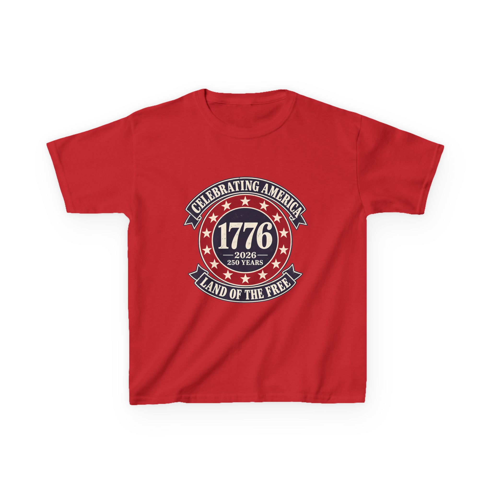 1776 to 2026, 250 Years of Freedom Kids Tee - Image 29