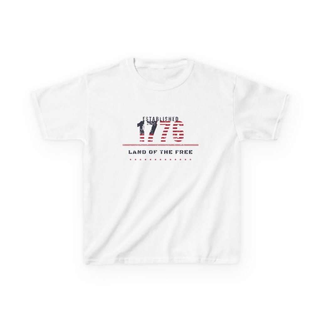 Established 1776 Kids Tee
