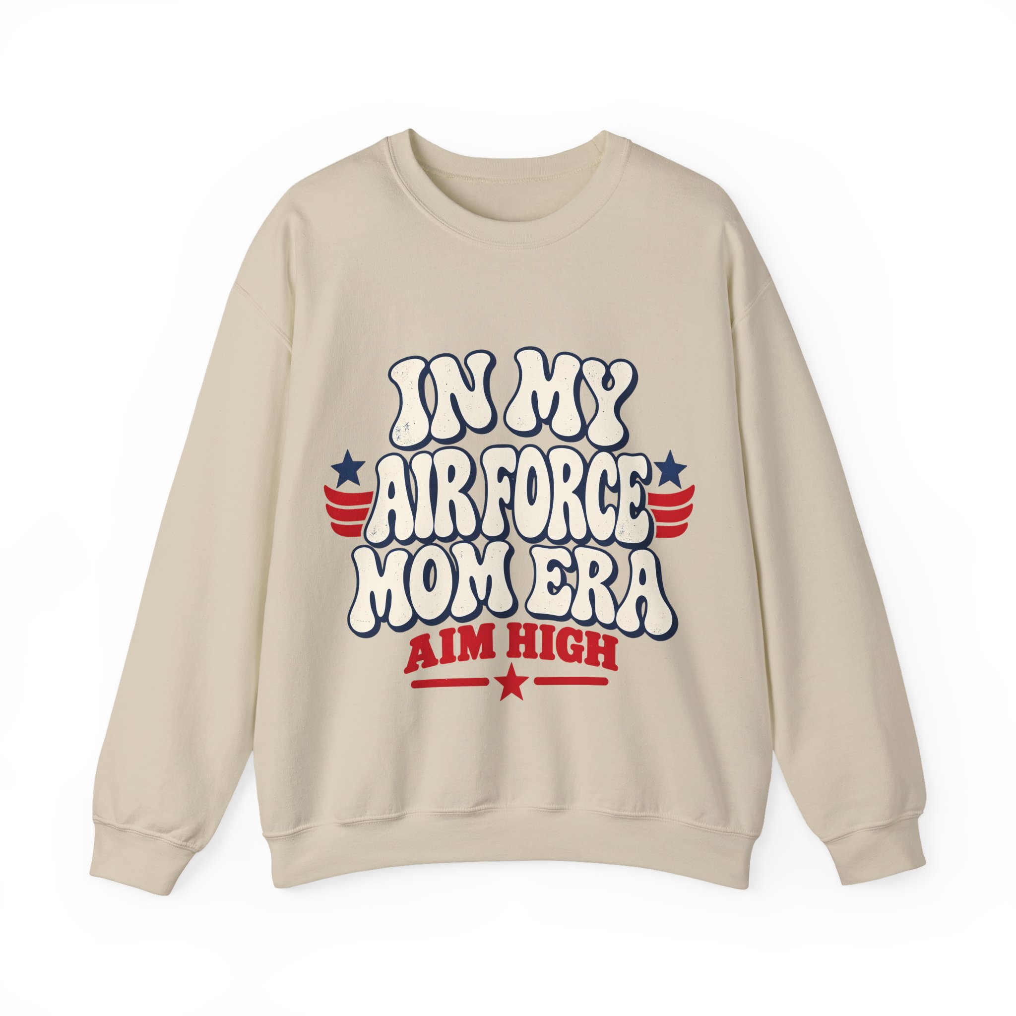 In My Air Force Mom Era Crewneck Sweatshirt - Image 9
