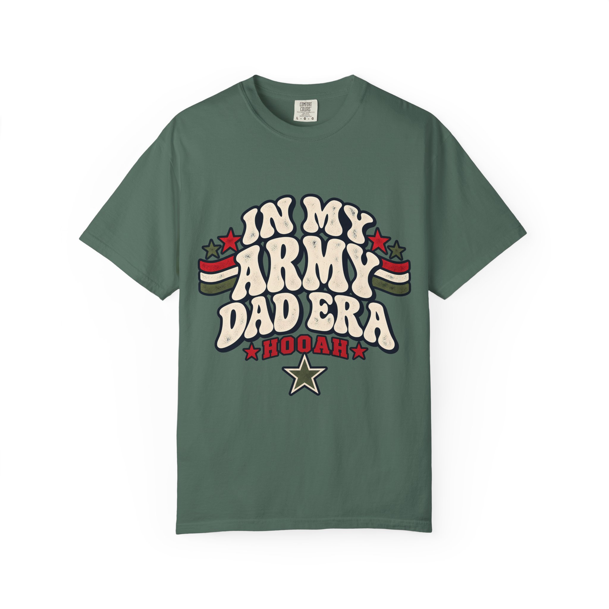 In My Army Dad Era Comfort Colors Tee - Image 8