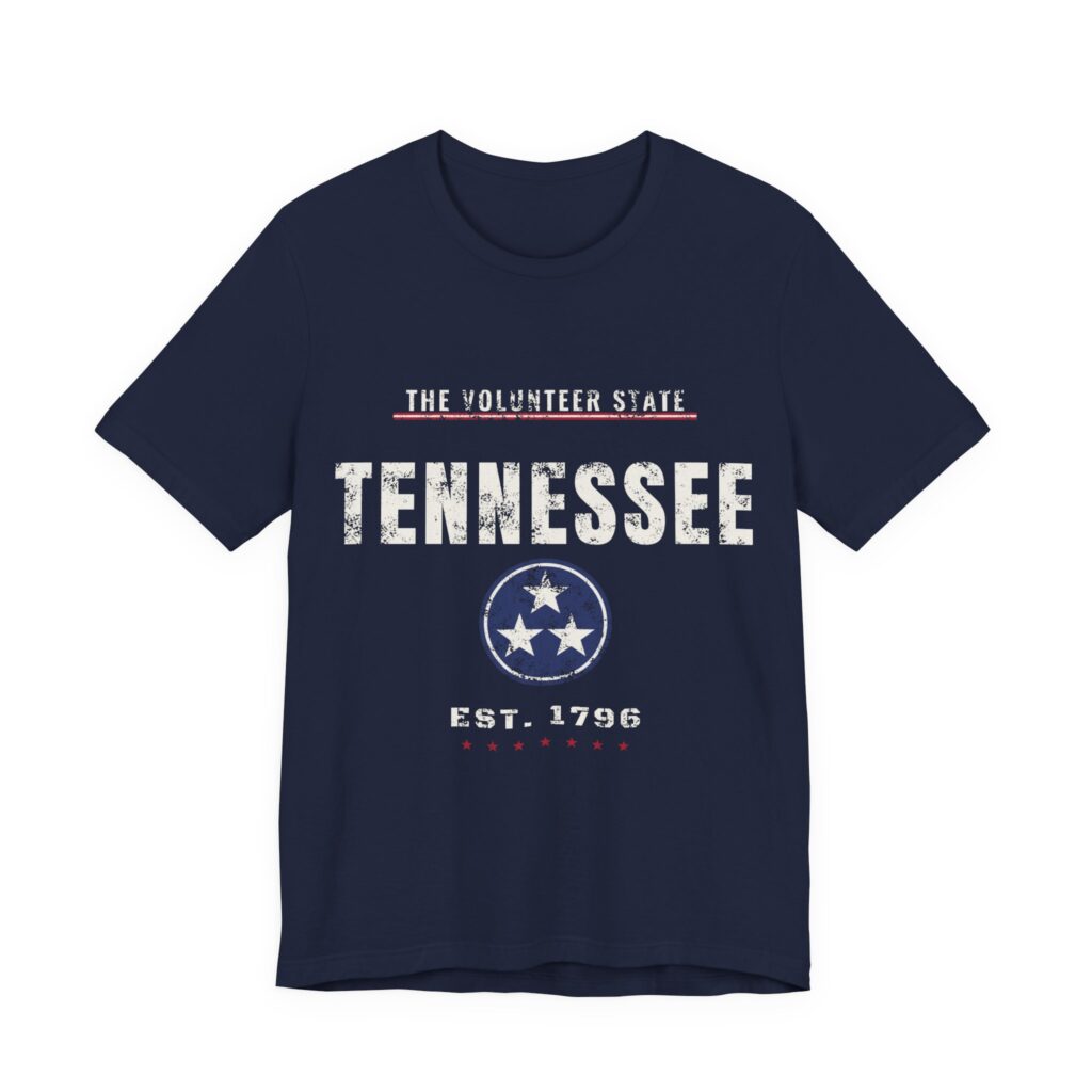 Tennessee Volunteer State Soft Cotton Tee