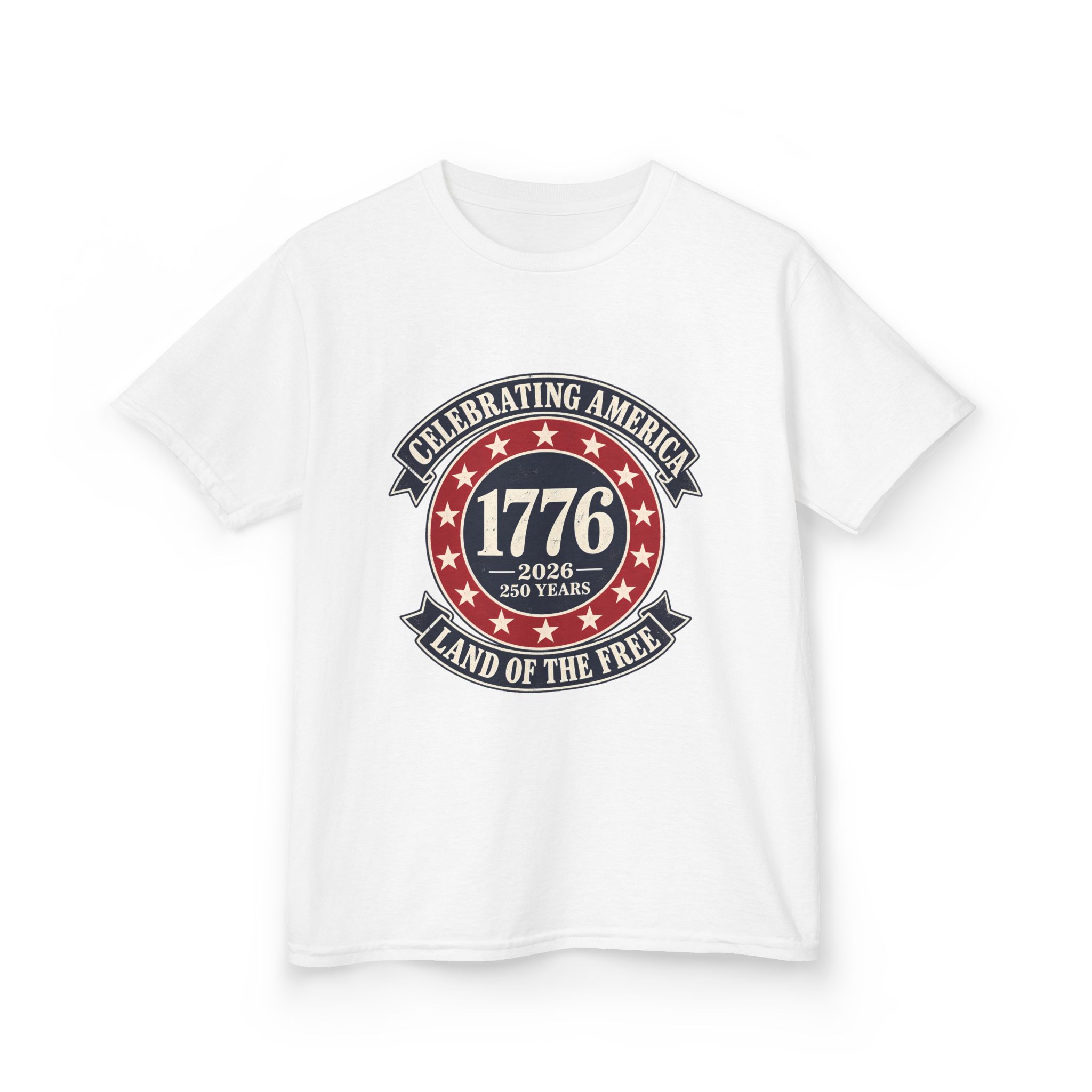 1776 to 2026, 250 Years of Freedom Kids Tee - Image 3
