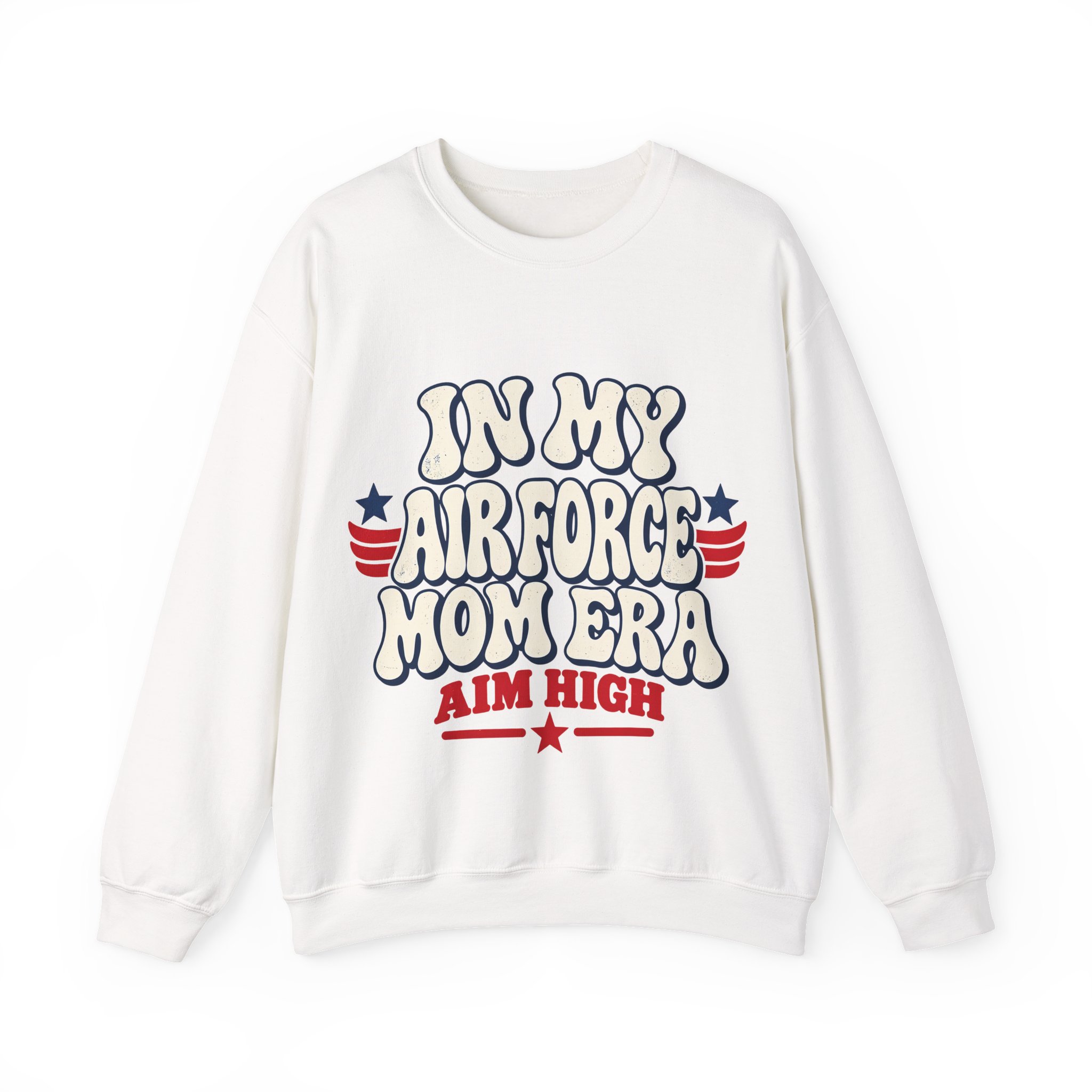 In My Air Force Mom Era Crewneck Sweatshirt - Image 10