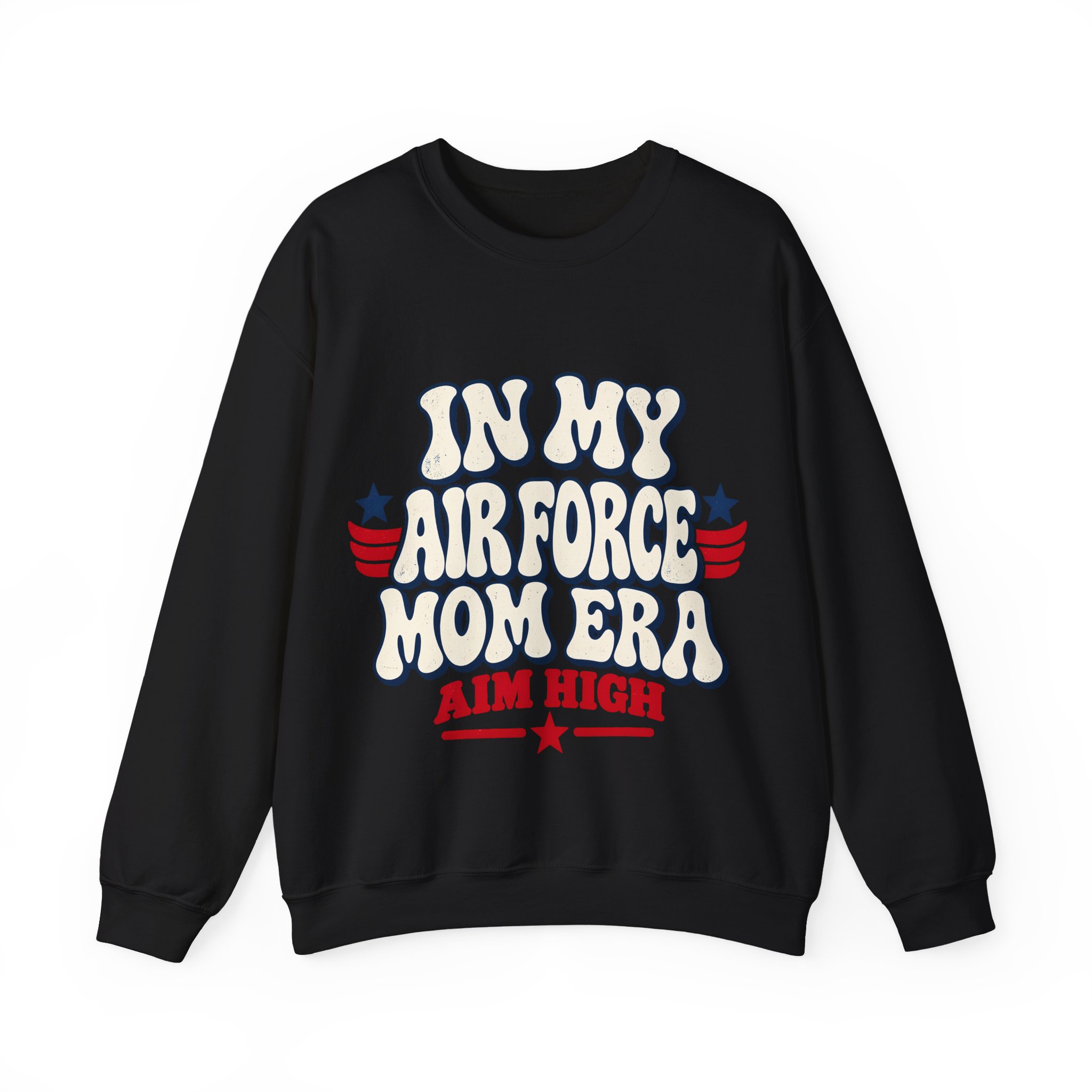 In My Air Force Mom Era Crewneck Sweatshirt - Image 6