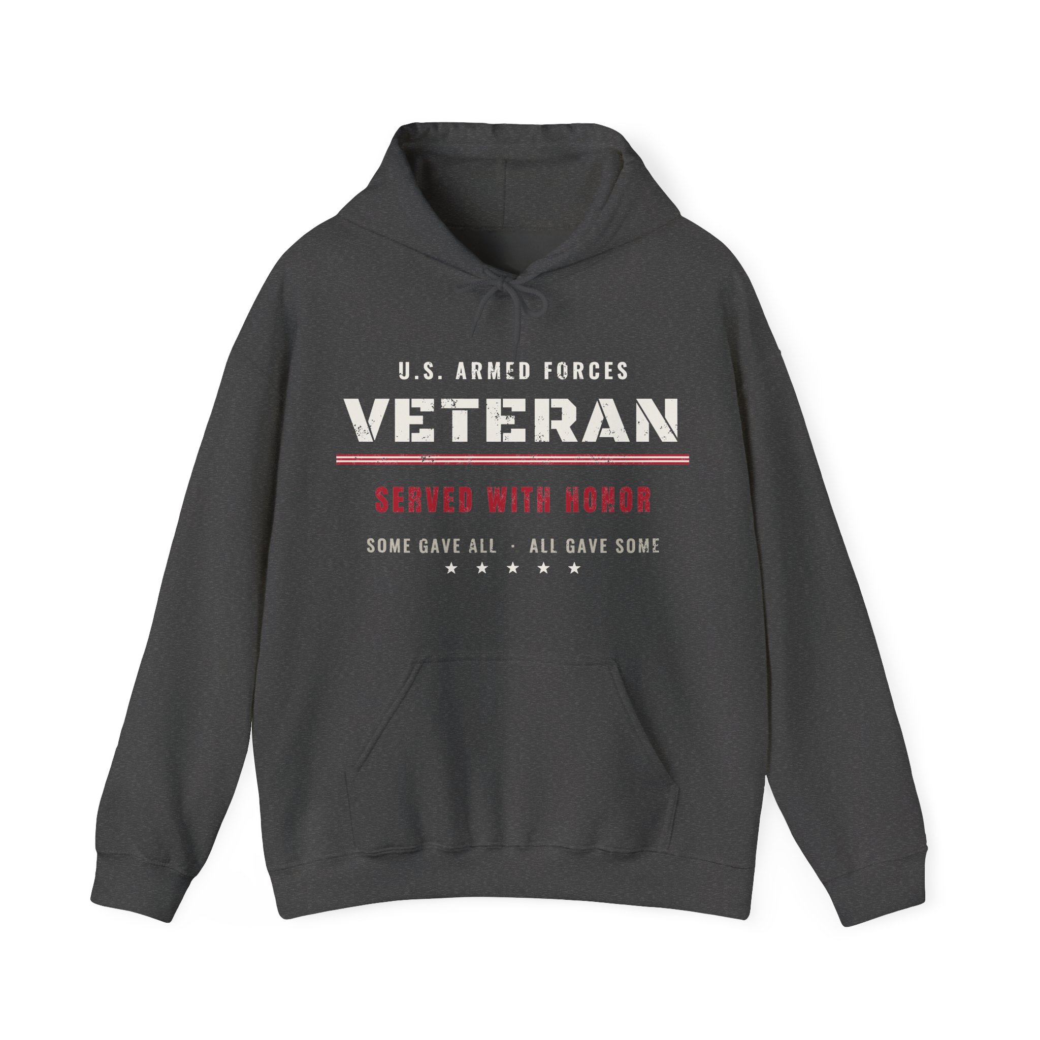 Veteran Served With Honor Hoodie - Image 7