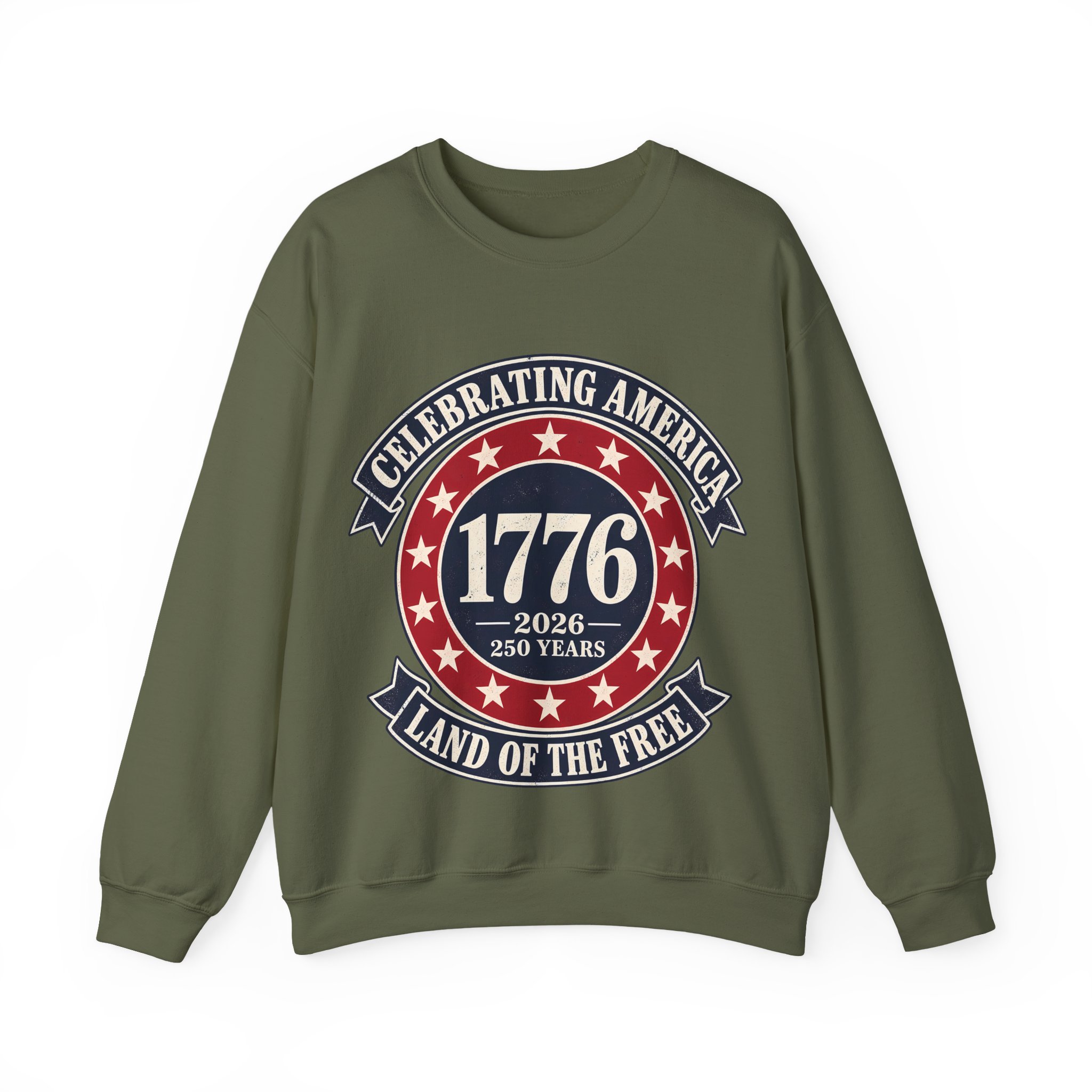 1776 to 2026, 250 Years of Freedom Crewneck Sweatshirt - Image 8