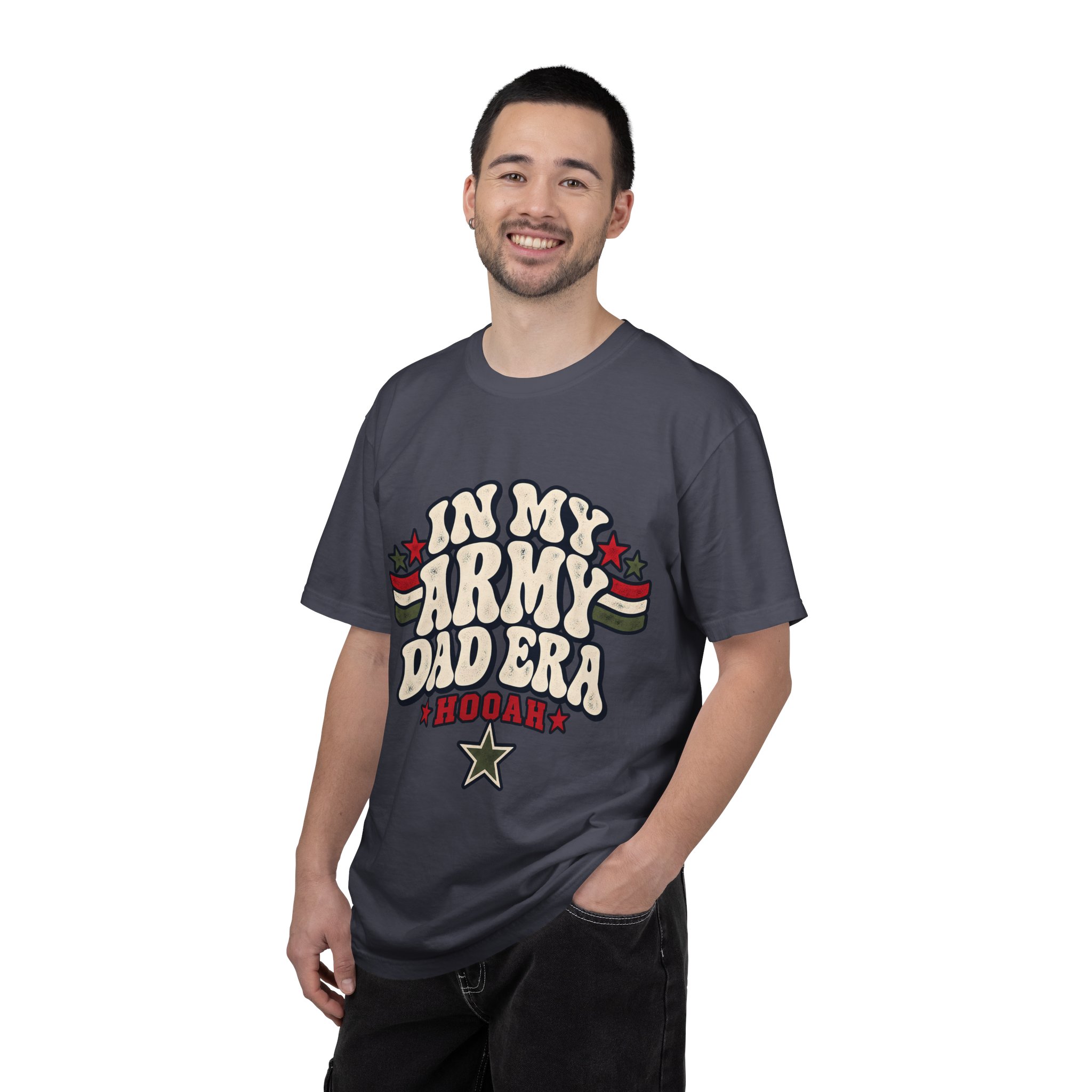 In My Army Dad Era Comfort Colors Tee - Image 2