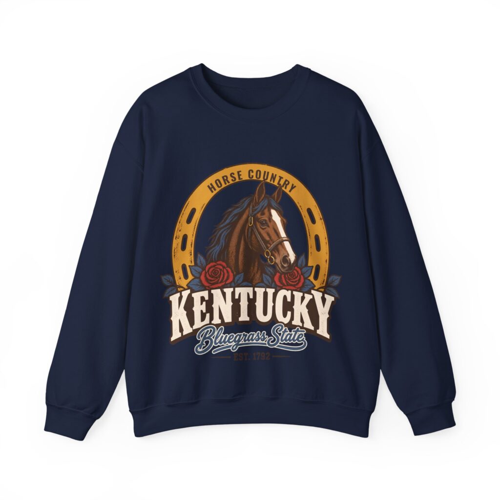 Kentucky Horse Country Crewneck Sweatshirt