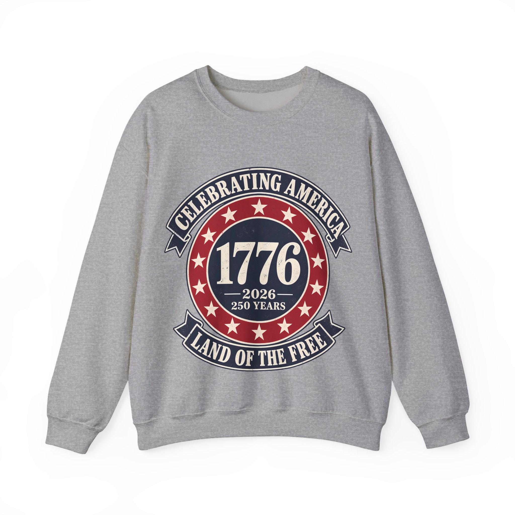1776 to 2026, 250 Years of Freedom Crewneck Sweatshirt