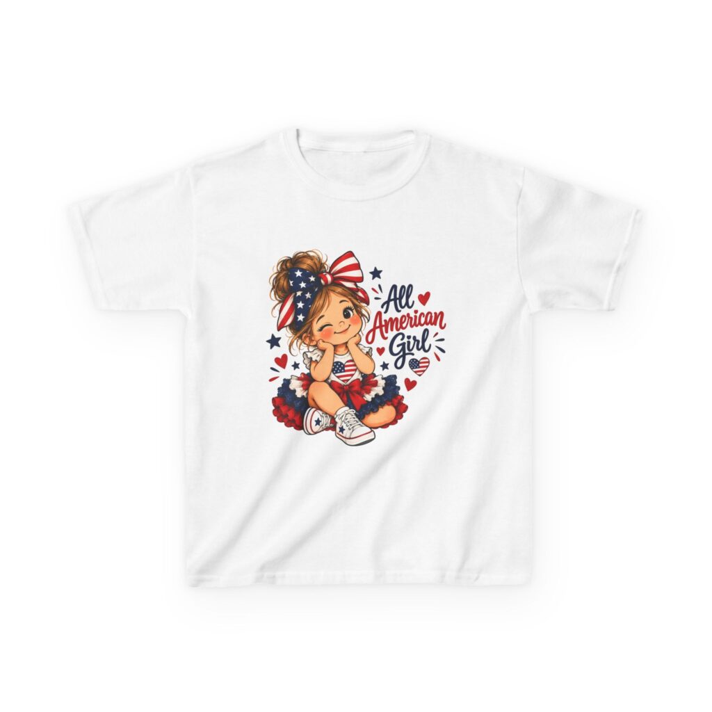 All American Girl Kids Tee