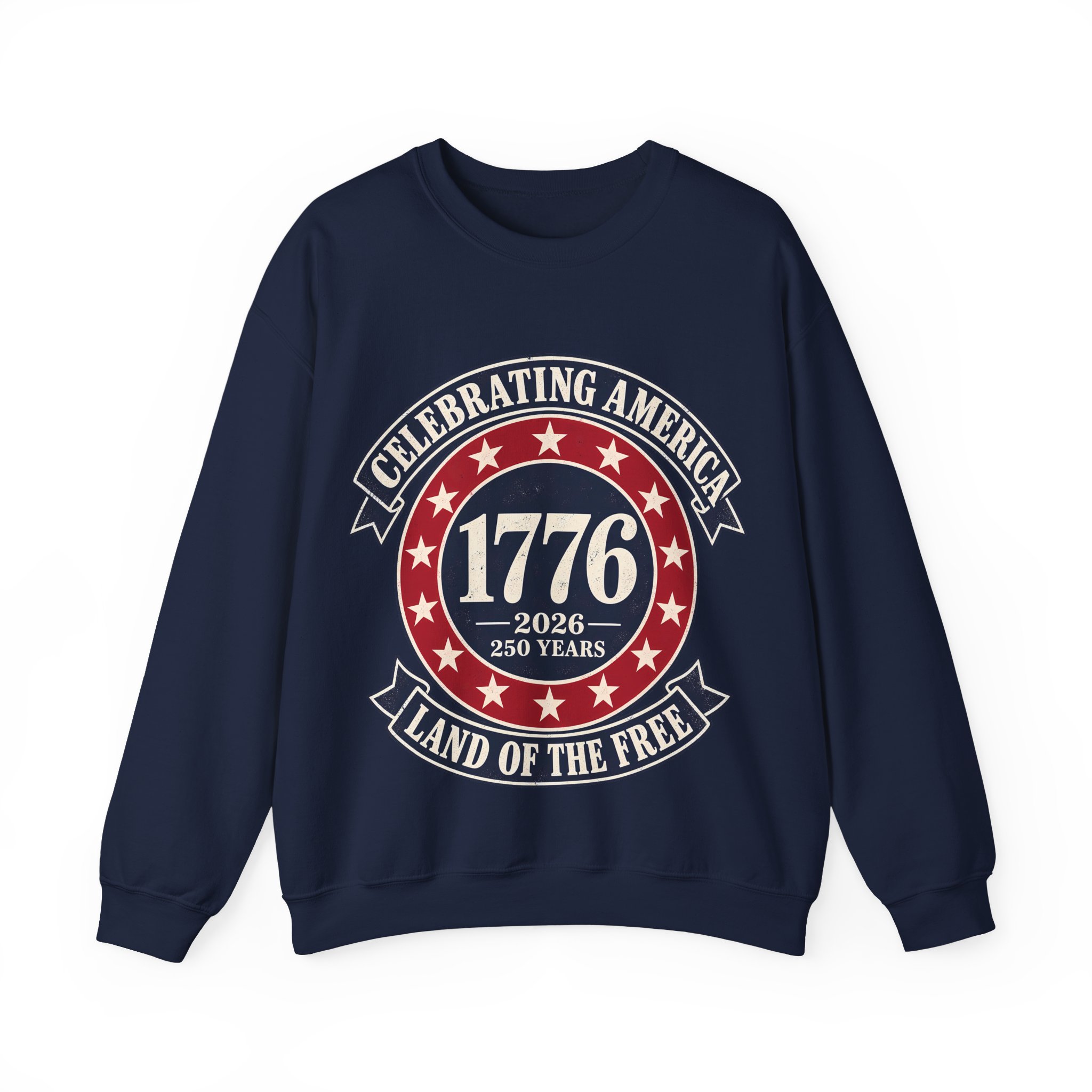 1776 to 2026, 250 Years of Freedom Crewneck Sweatshirt - Image 5