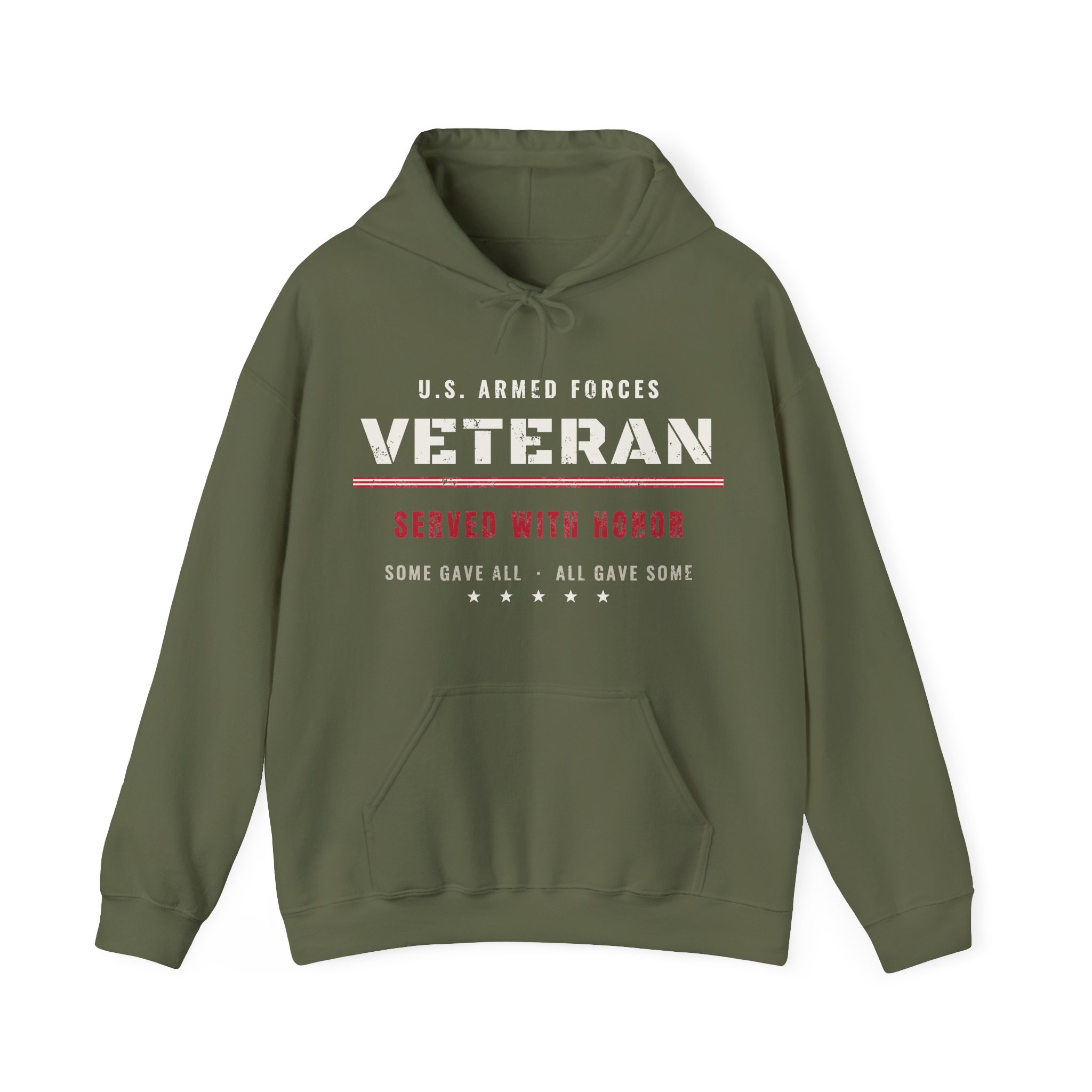 Veteran Served With Honor Hoodie - Image 8