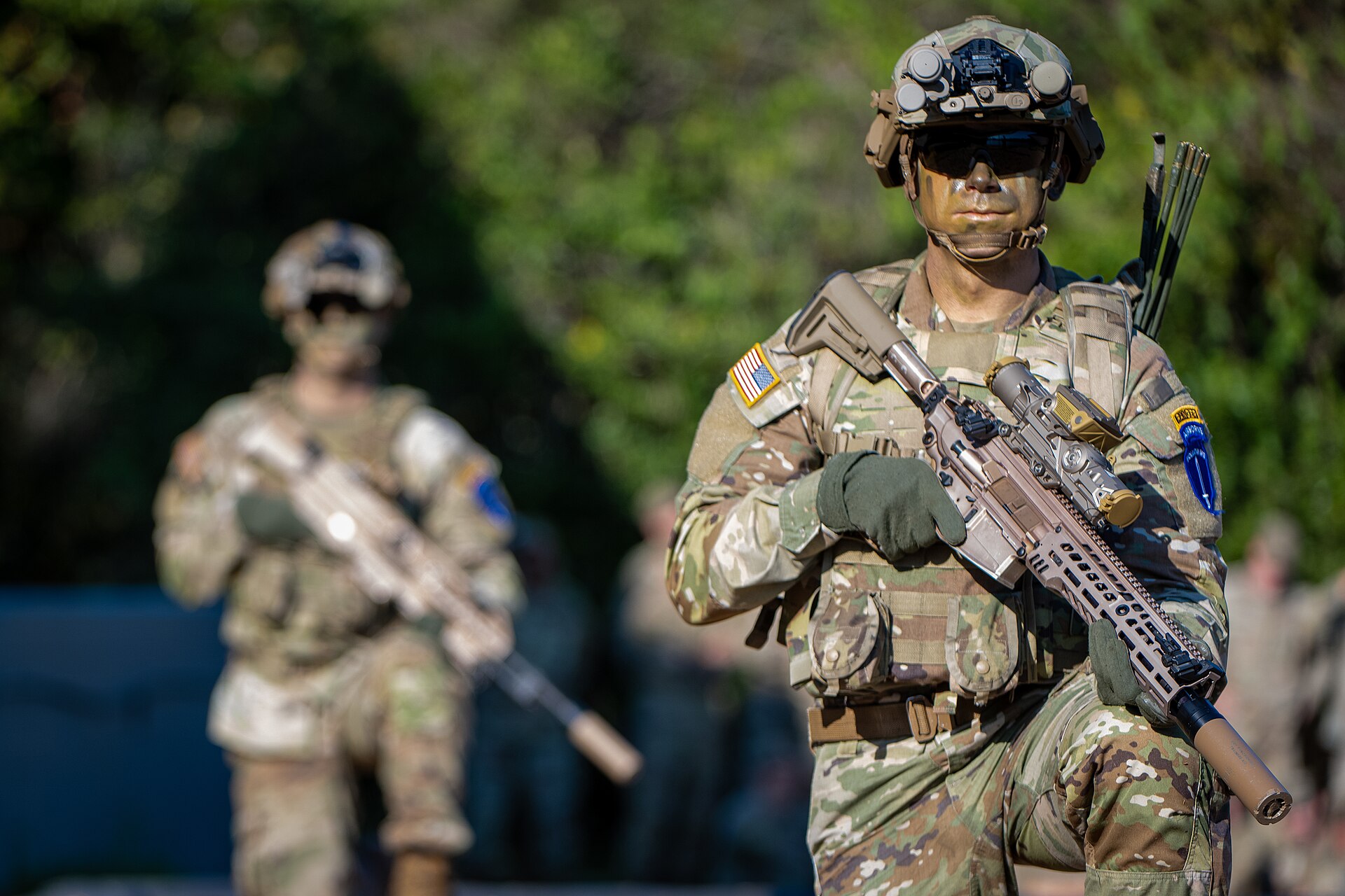 2022 09 16 Airborne and Ranger Training Brigade Rangers in Action demonstration and Graduation 200609-A-YH902-